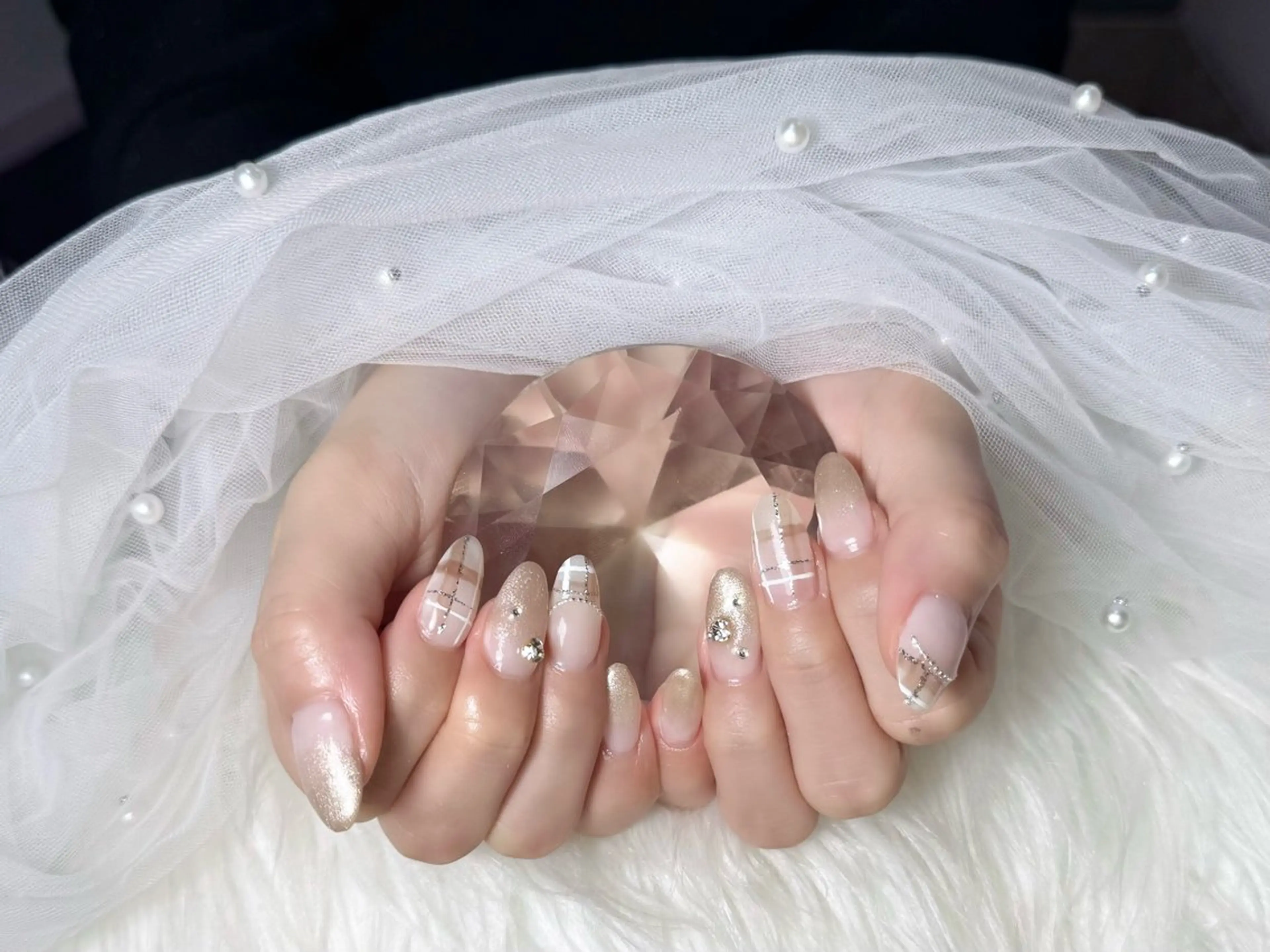 💅【オフ無料】持ち込みデザインネイル（L）💎 ¥8,500🌟の写真