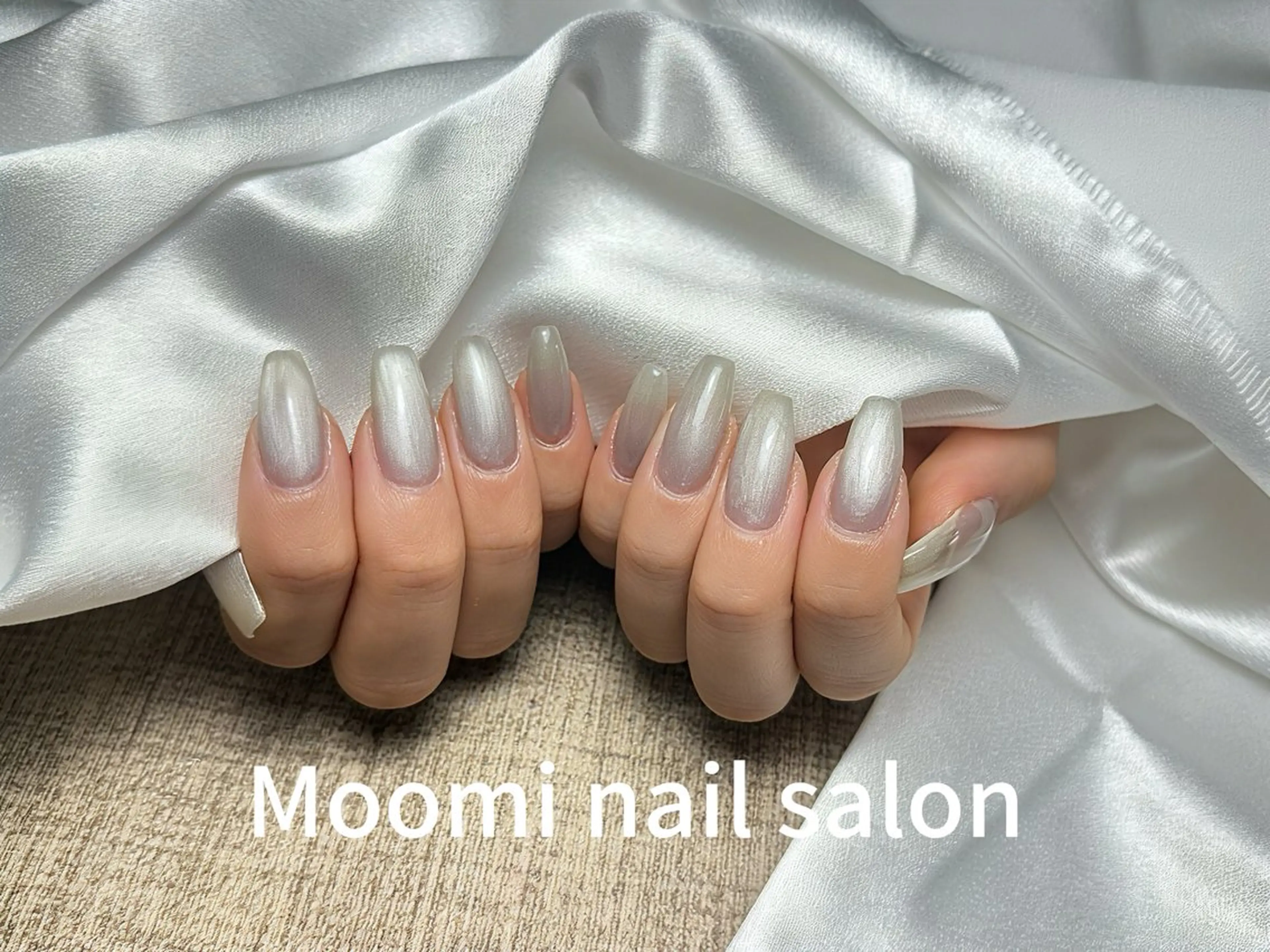 ネイル マグネットネイル ハンドネイル Moomi nail salonのネイルデザイン