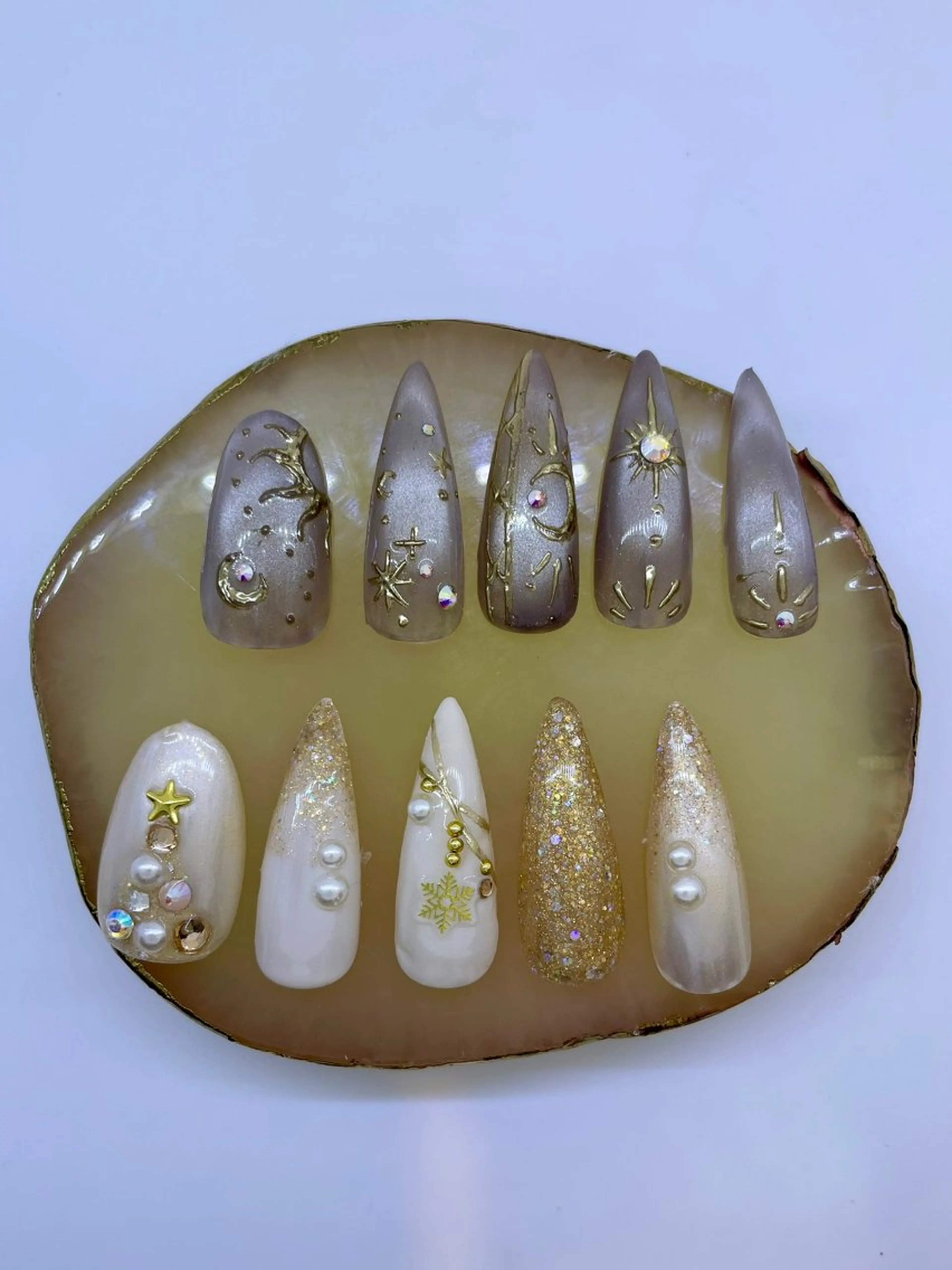 【定額メニュー💅💖】華やか上品コース✨/オフ込みの写真