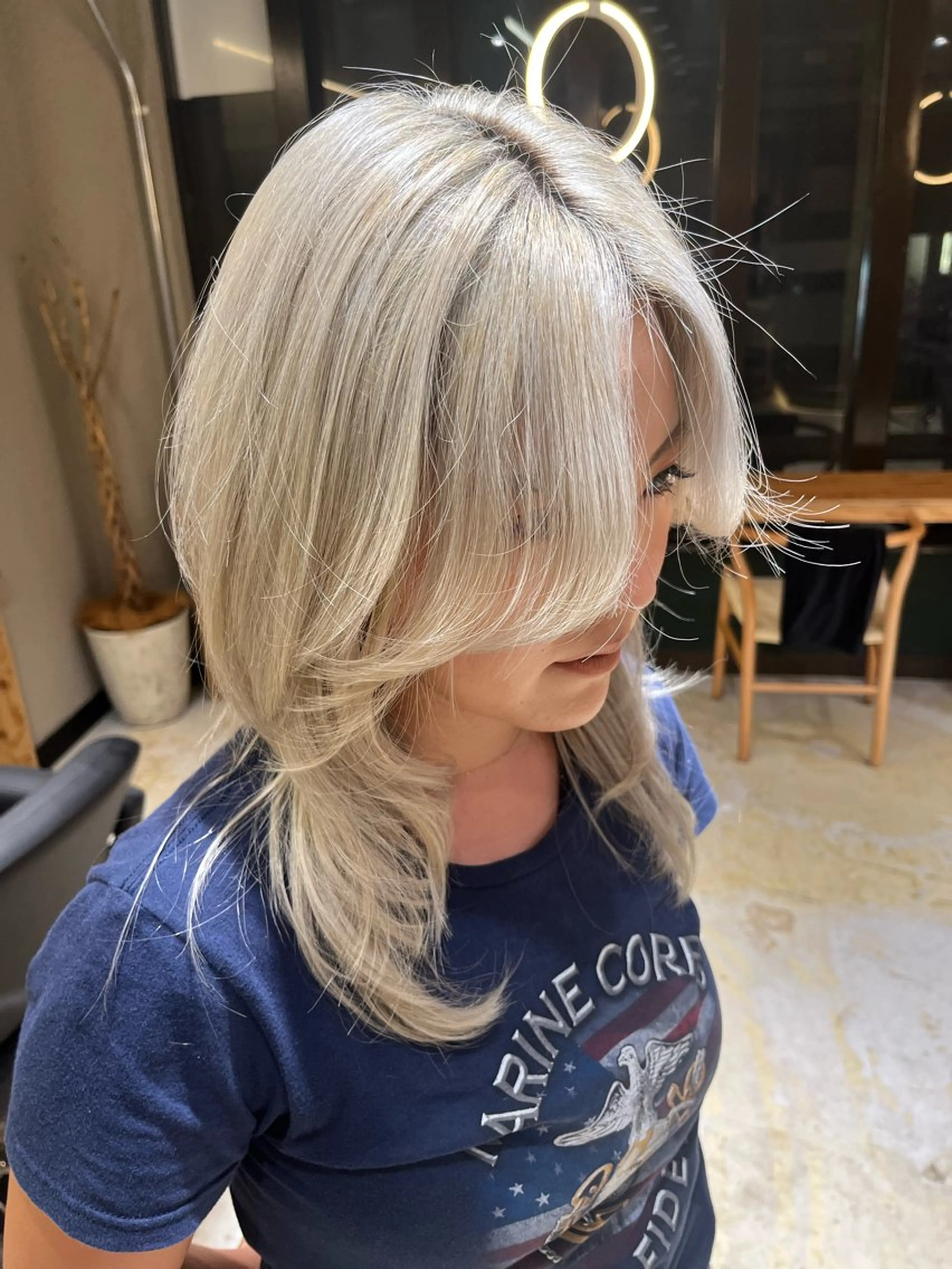 ミディアム ヘアカラー トリートメント 🌸EIGHT難波/ 【店長】タモツのヘアスタイル