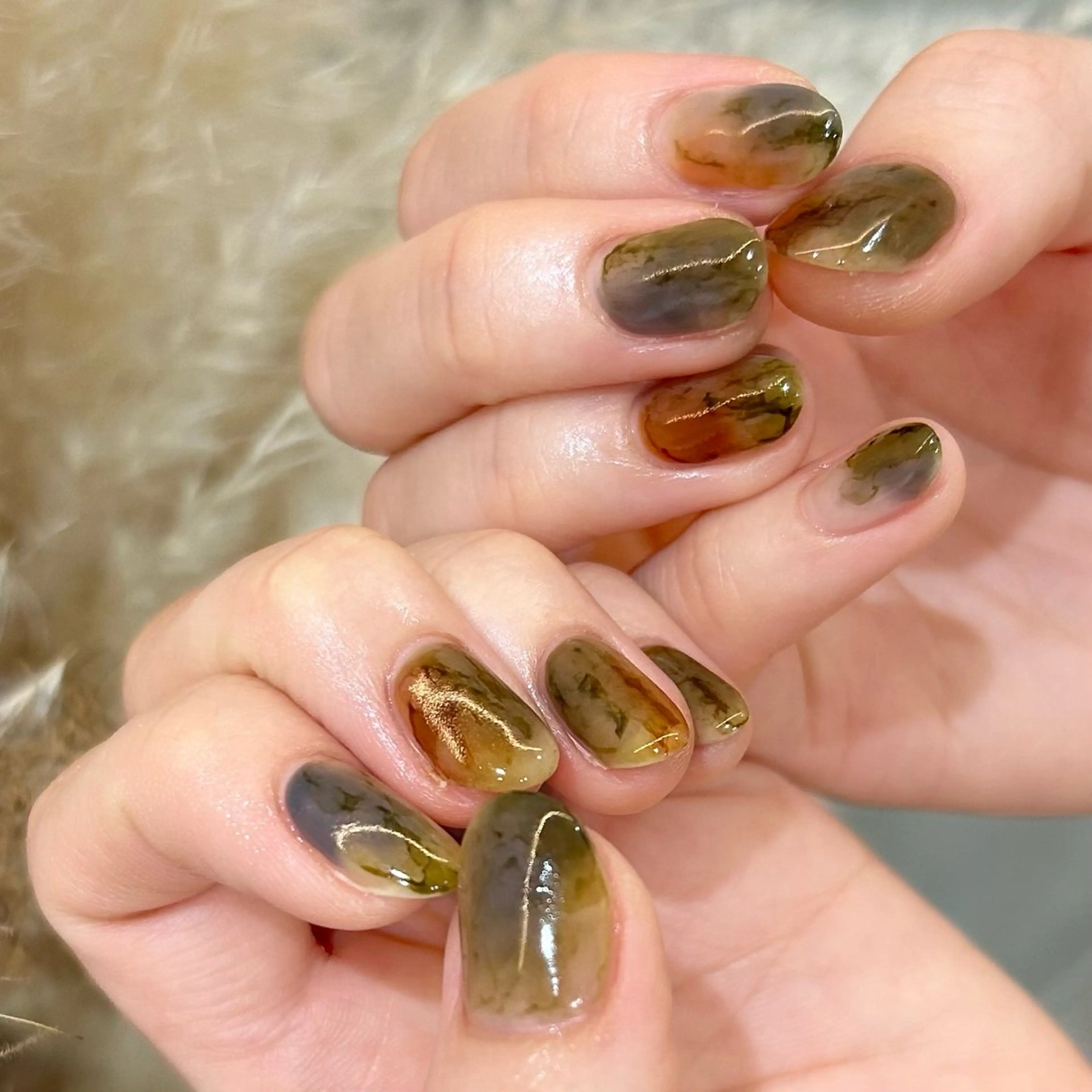 ネイル ハンドネイル shio ♡ 8月分予約受付中のネイルデザイン