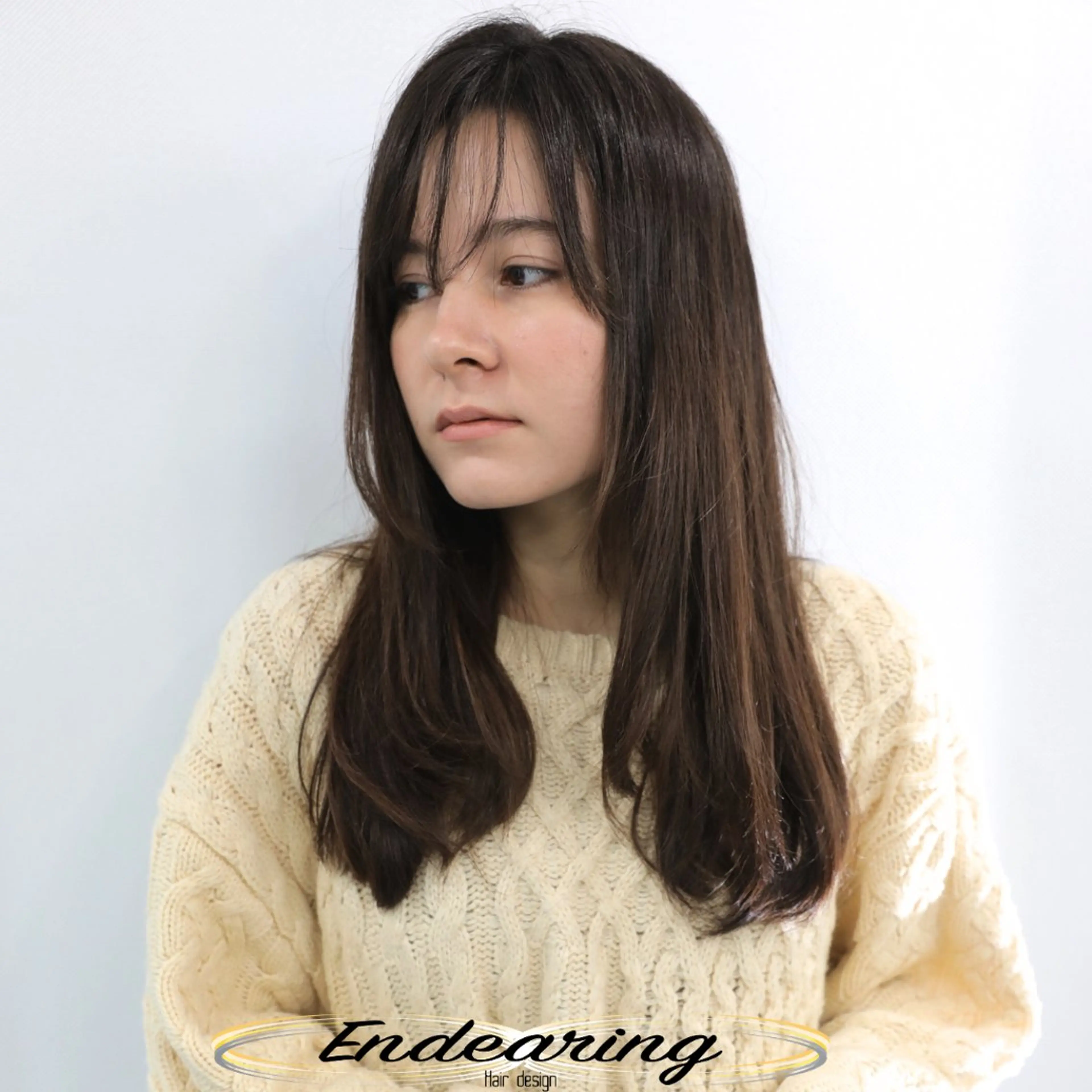 ロング レイヤーカット ロング カット ヘアカラー Endearing 銀座/レイヤーカットのヘアスタイル