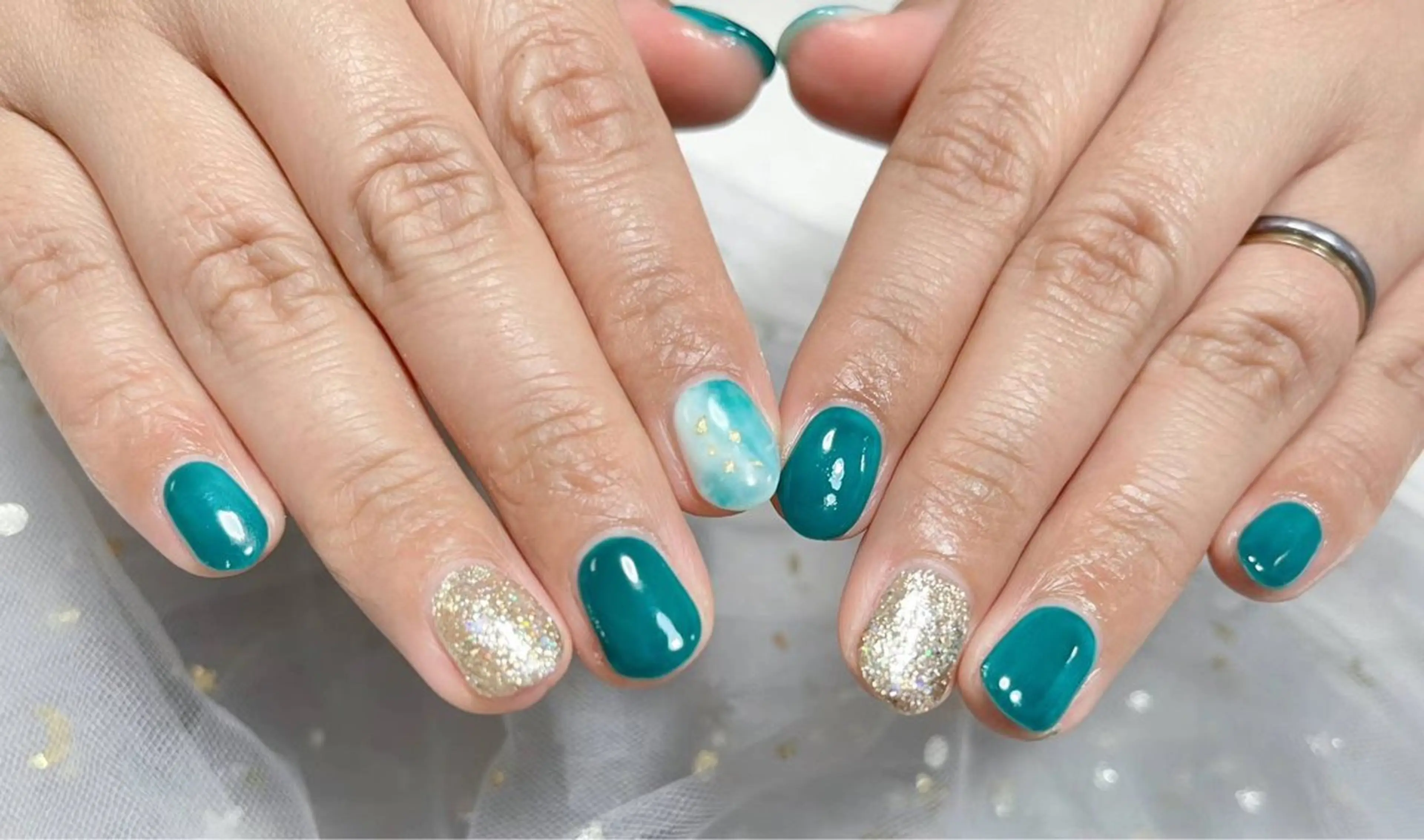 ネイル 🎀ネイルサロン エクラYUI🎀のネイルデザイン