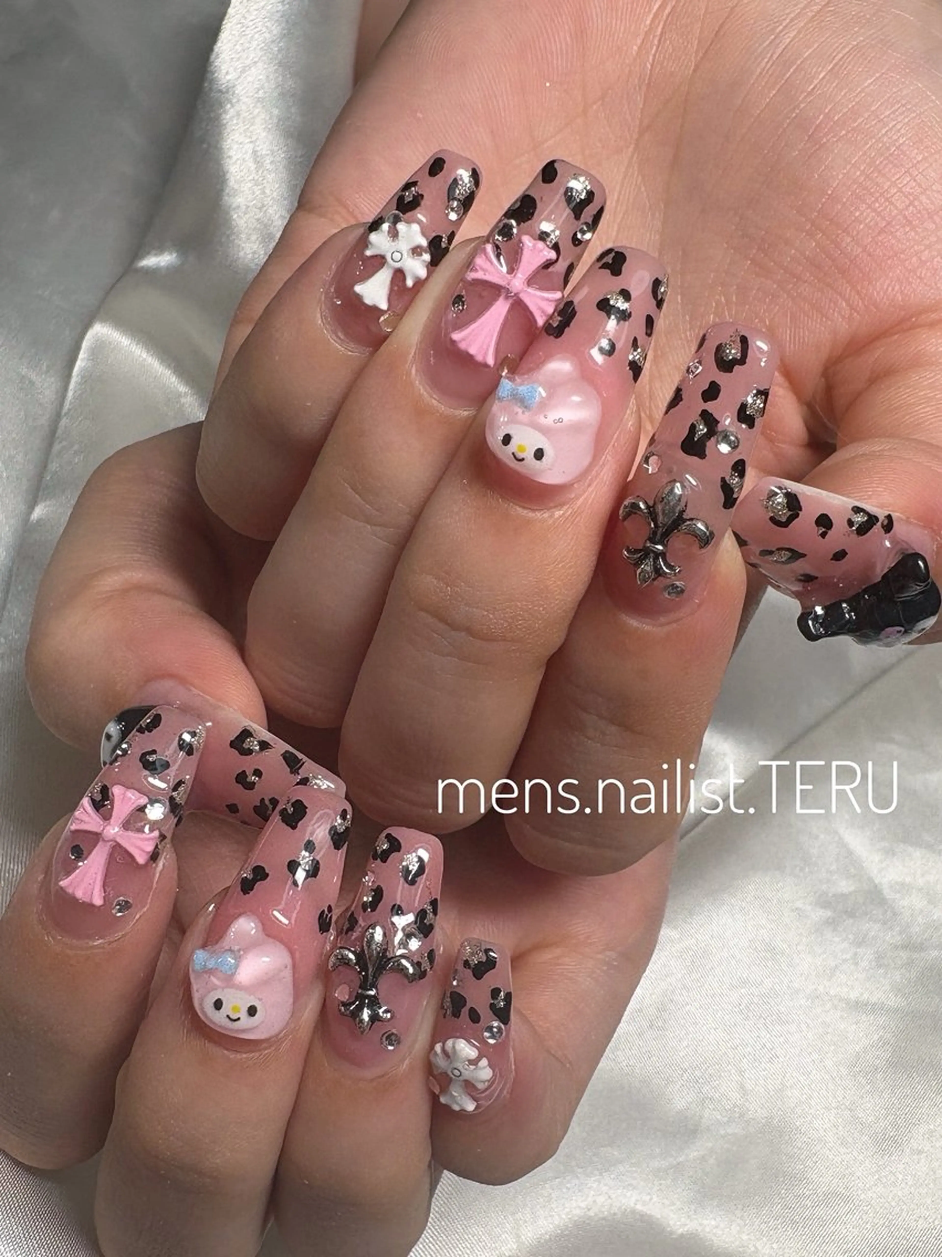 ネイル メンズネイル ハンドネイル nail salon ETERNAL所属・メンズネイリスト TERUのネイルデザイン