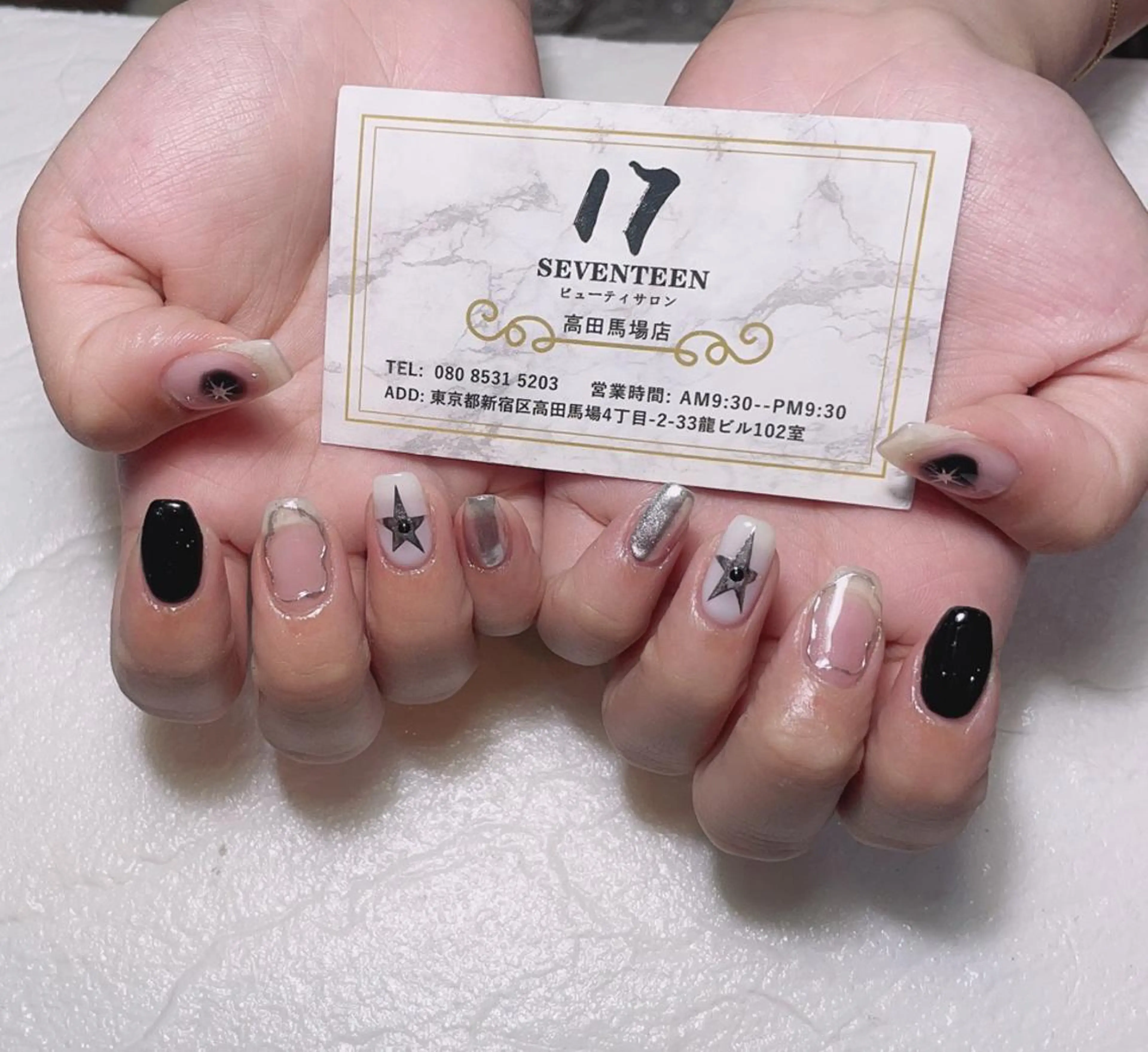 ネイル seventeen nail高田馬場店のネイルデザイン