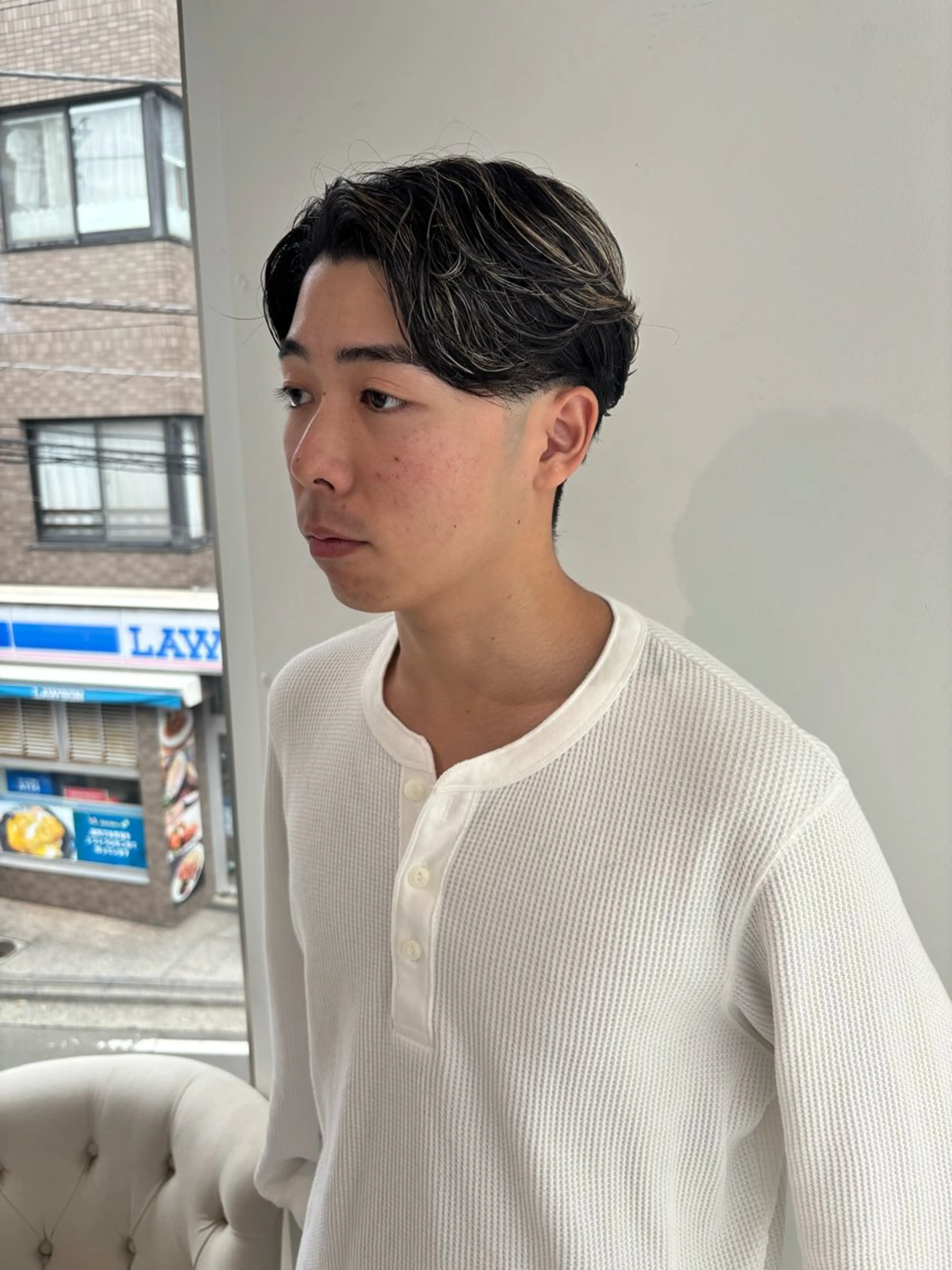 パーマ メンズ カット パーマ すず🎀メンズカット /パーマ🎀のヘアスタイル