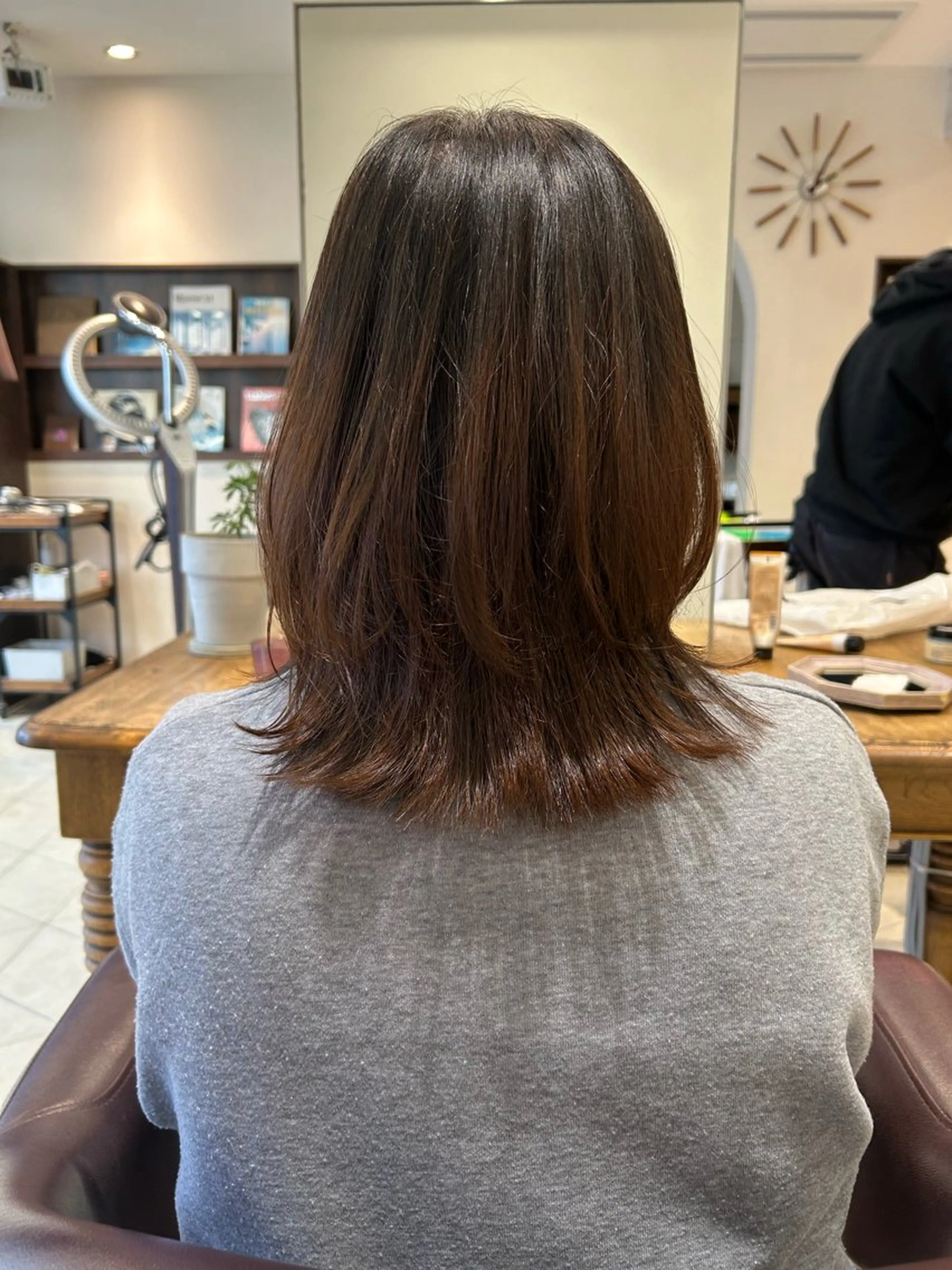 ミディアム 【モデル募集中】 チサキのヘアスタイル