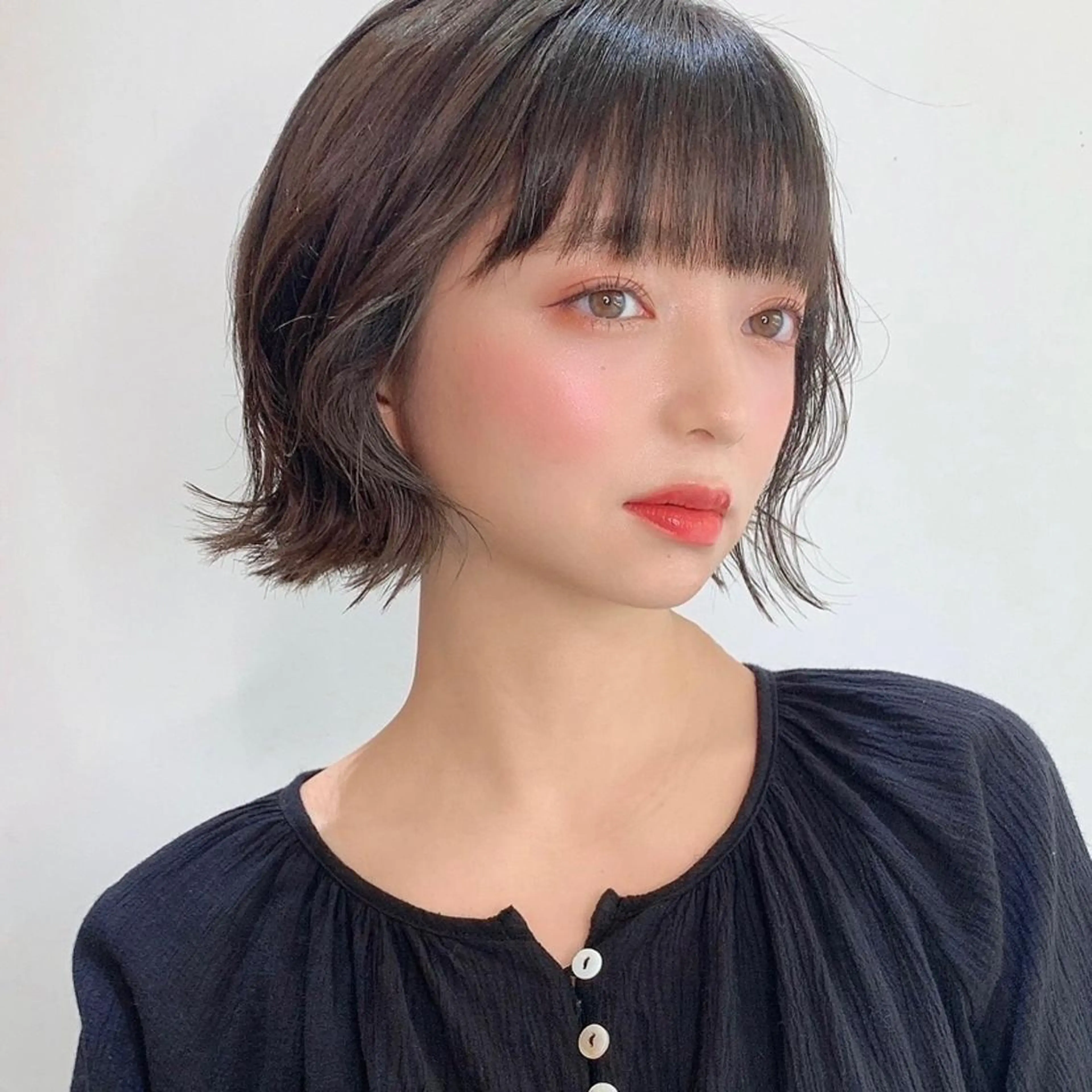 ショート JYUNESU表参道所属・韓国ヘア🇰🇷🎀 透明感カラーのヘアスタイル