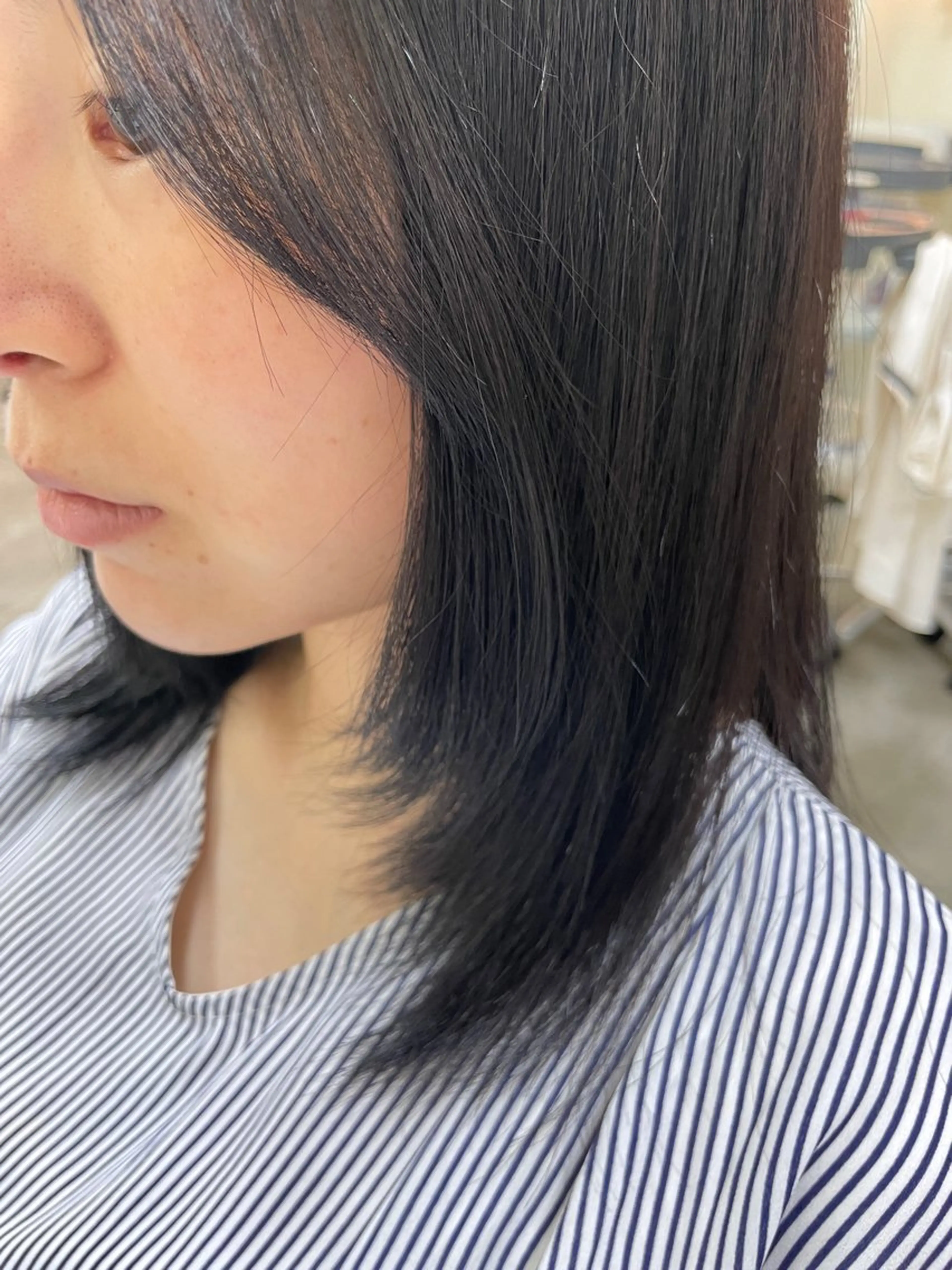 ミディアム カット ヘアメイクニューヨーク根津店所属・リニューアルオープン ☆根津店齋藤のヘアスタイル