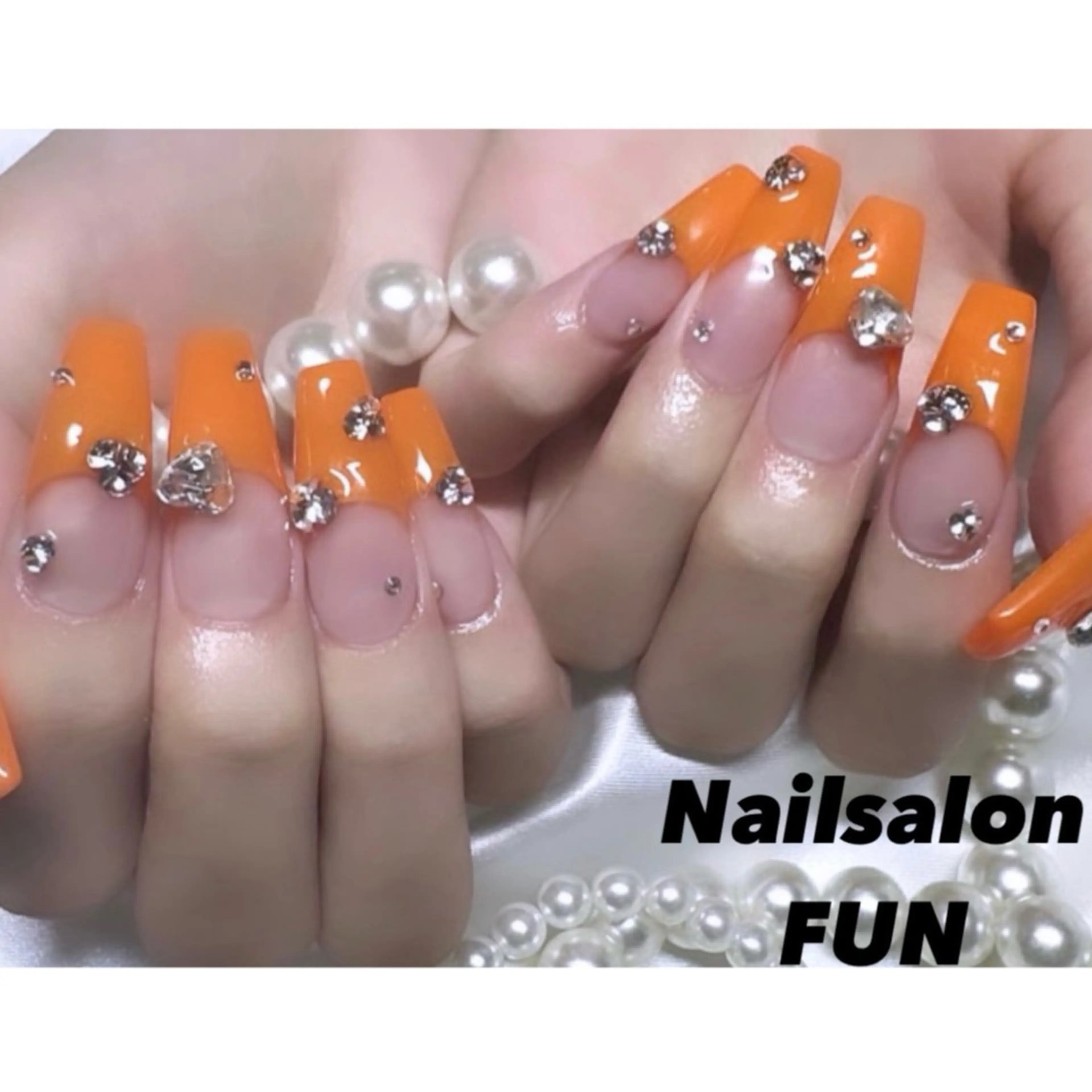 ネイル アートネイル スカルプネイル Nailsalon FUN🌈のネイルデザイン