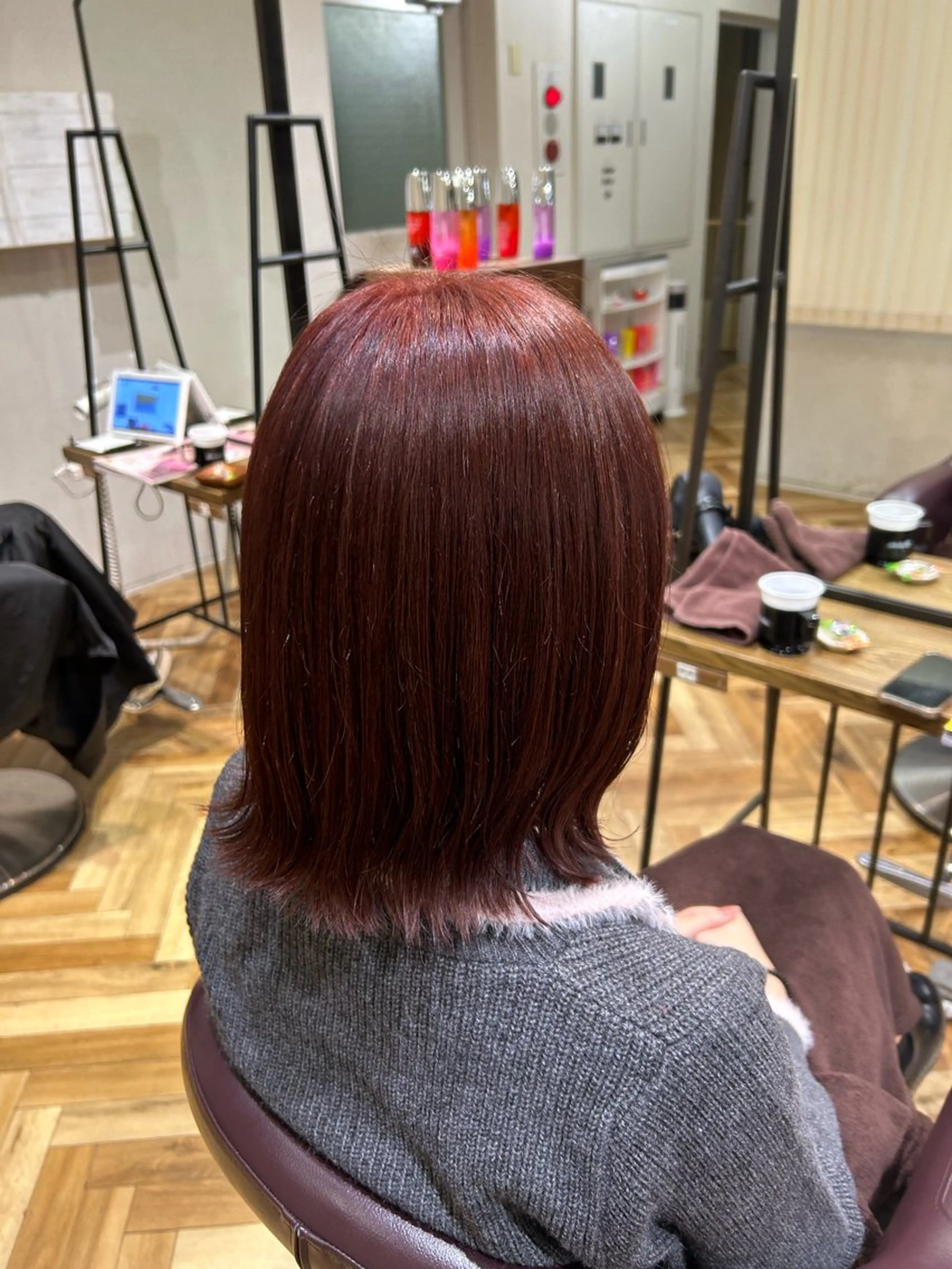 ミディアム ショート・ボブ 🌈chinaのヘアスタイル