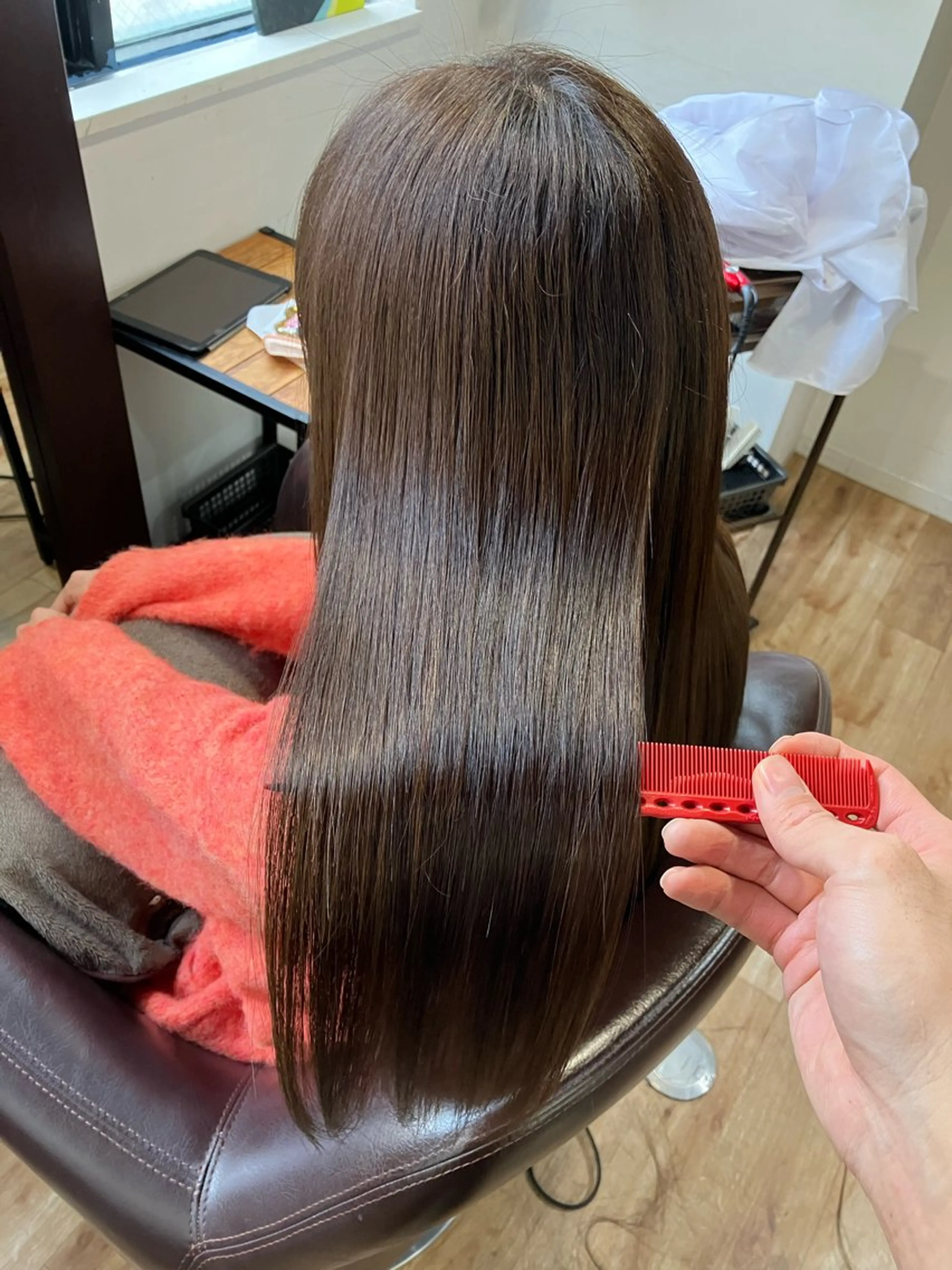 ロング 髪質改善 トリートメント トリートメント 🍀髪質改善、カラー TAICHI🍀のヘアスタイル