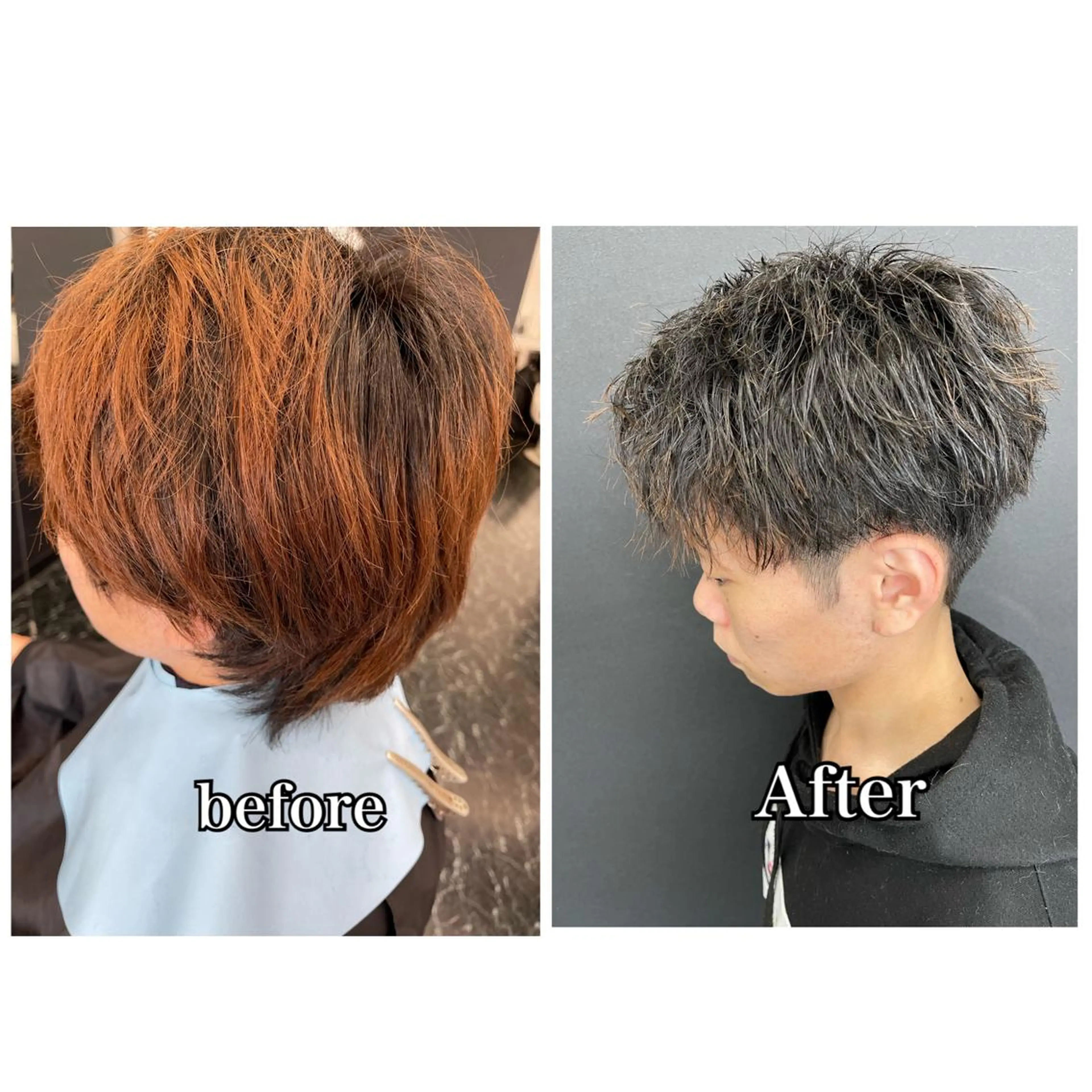 ショート パーマ メンズ カット パーマ トリートメント beautystadium529所属・高橋 裕利のヘアスタイル