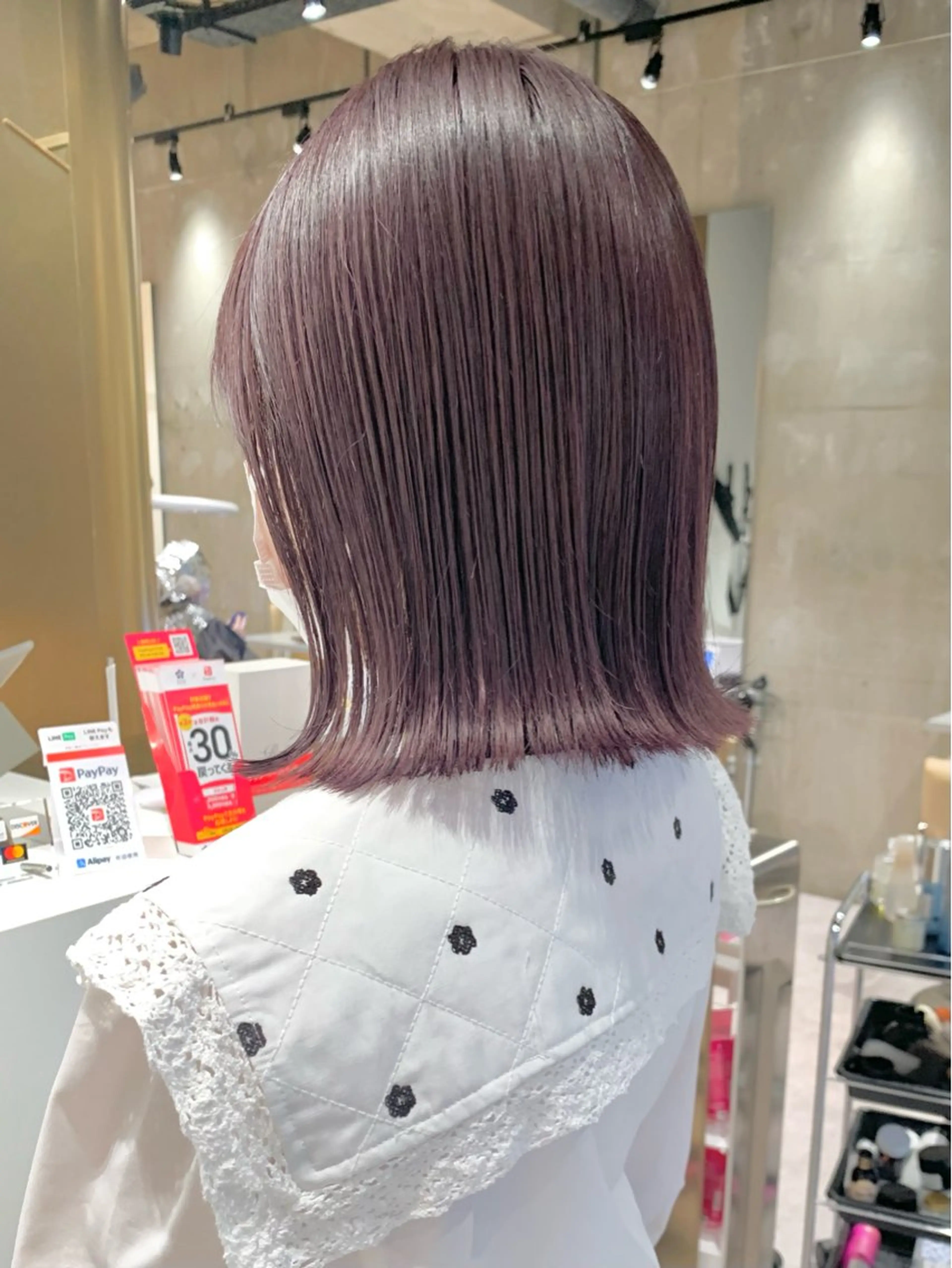 セミロング カラー カットモデル募集✂️ hikaruのヘアスタイル