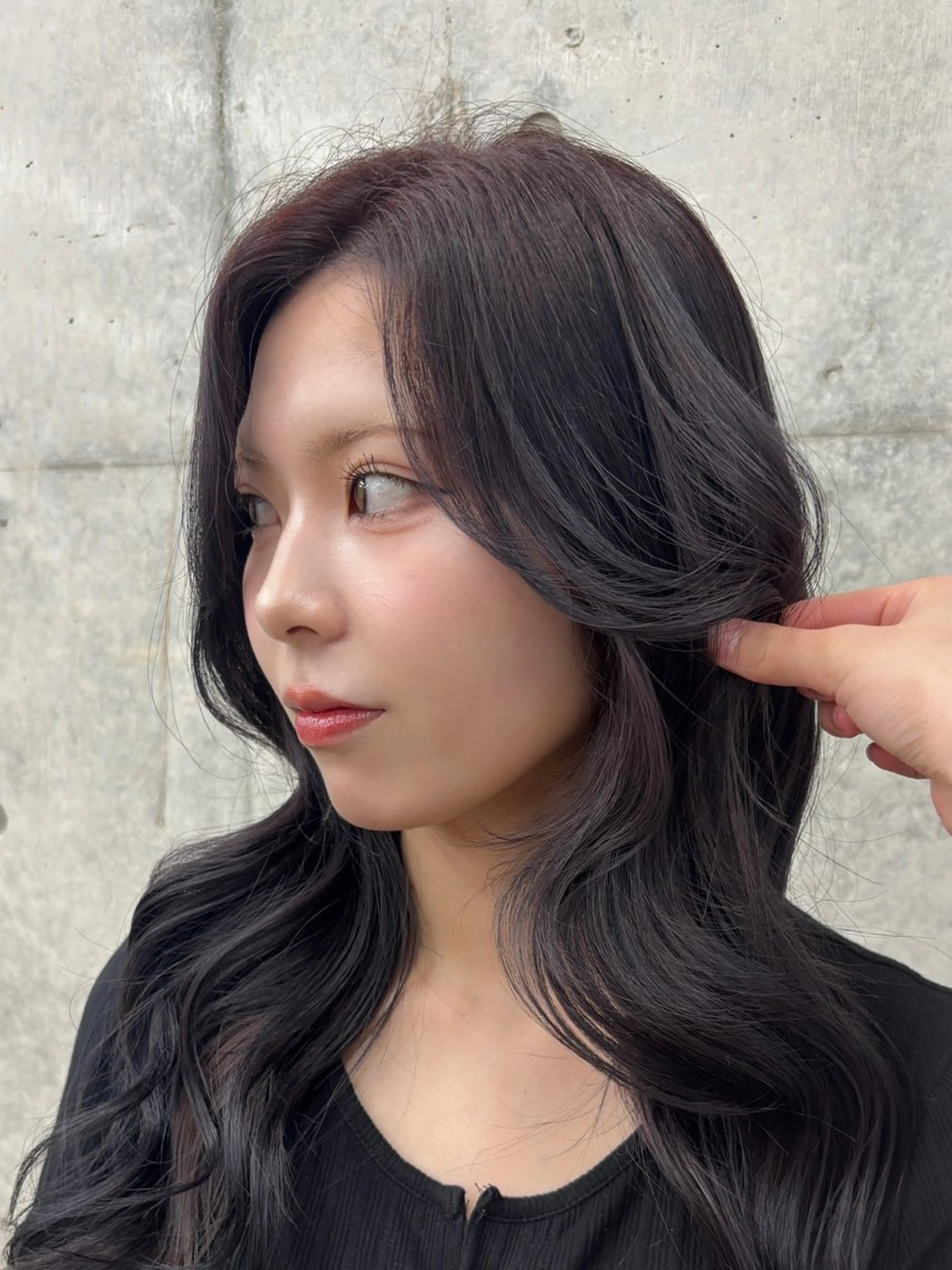 カラー ヘアカラー Ops hair大名店所属・ハイケアブリーチ/ カラー/りおん☘️のヘアスタイル