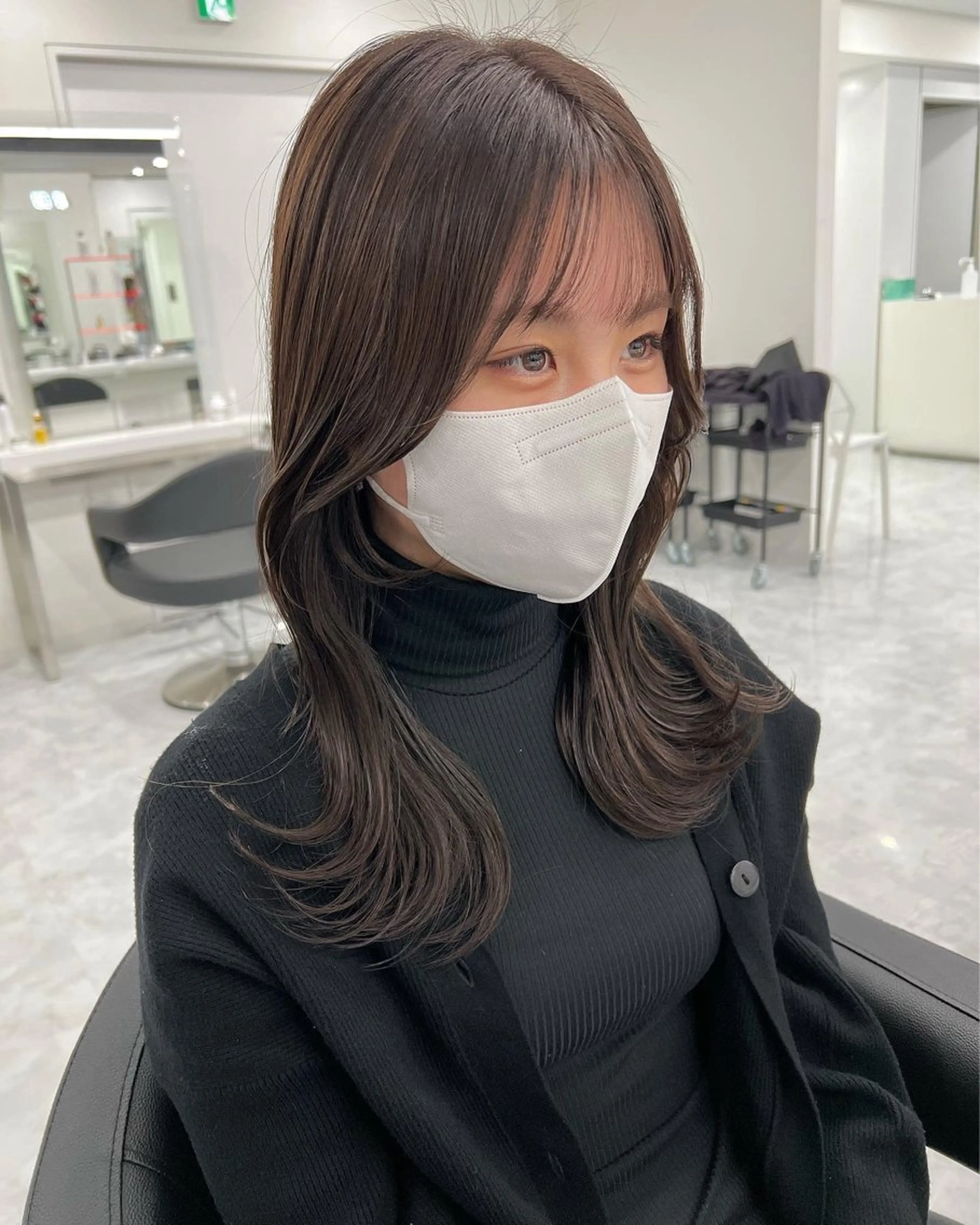ロング カット ヘアカラー トリートメント 🇰🇷韓国スタイル 人気No.1/髙橋成のヘアスタイル