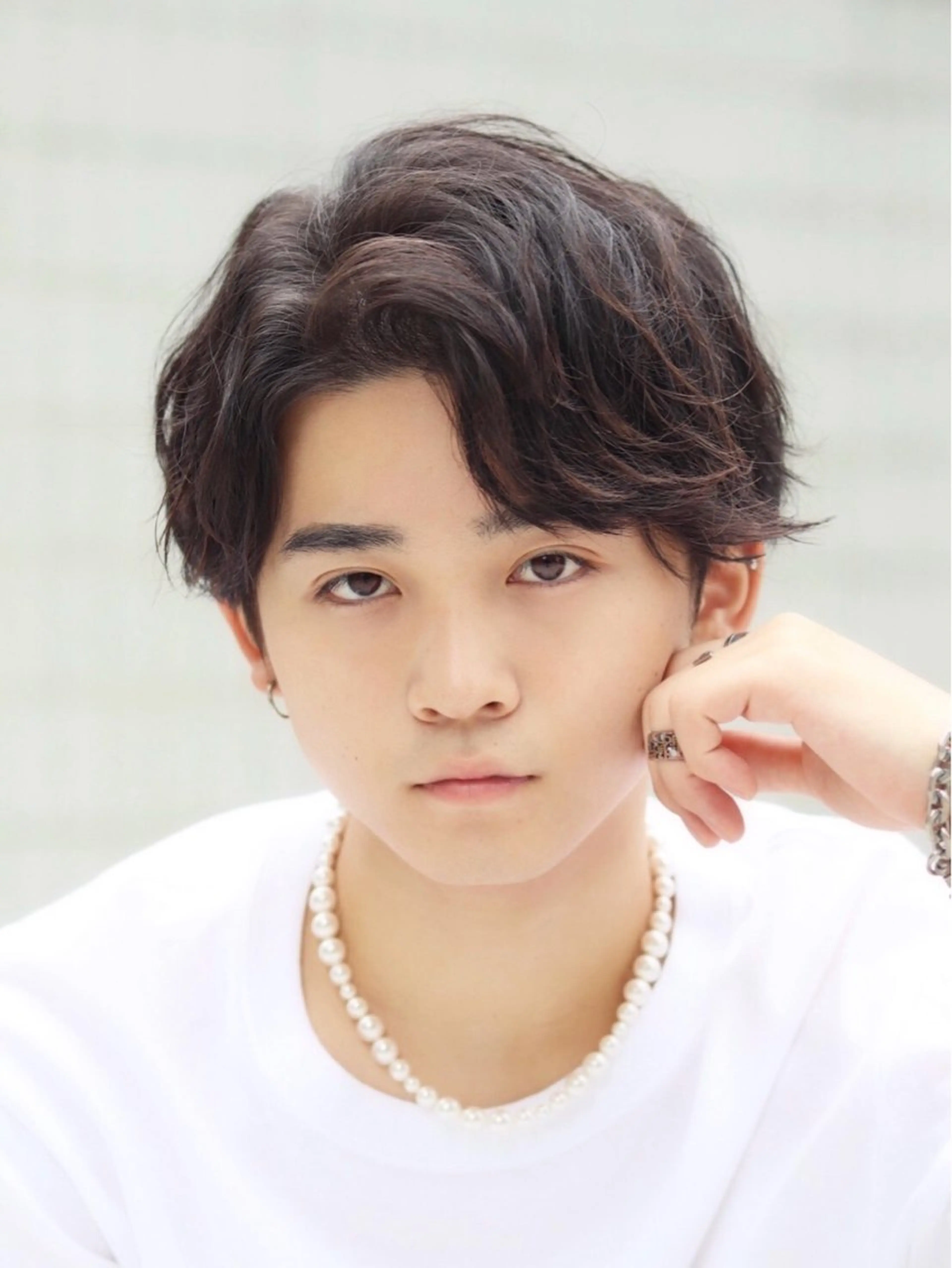 ショート パーマ メンズ カット パーマ トリートメント ヘアセット ショートヘア🔥メン ズ特化パーマ/そめやのヘアスタイル