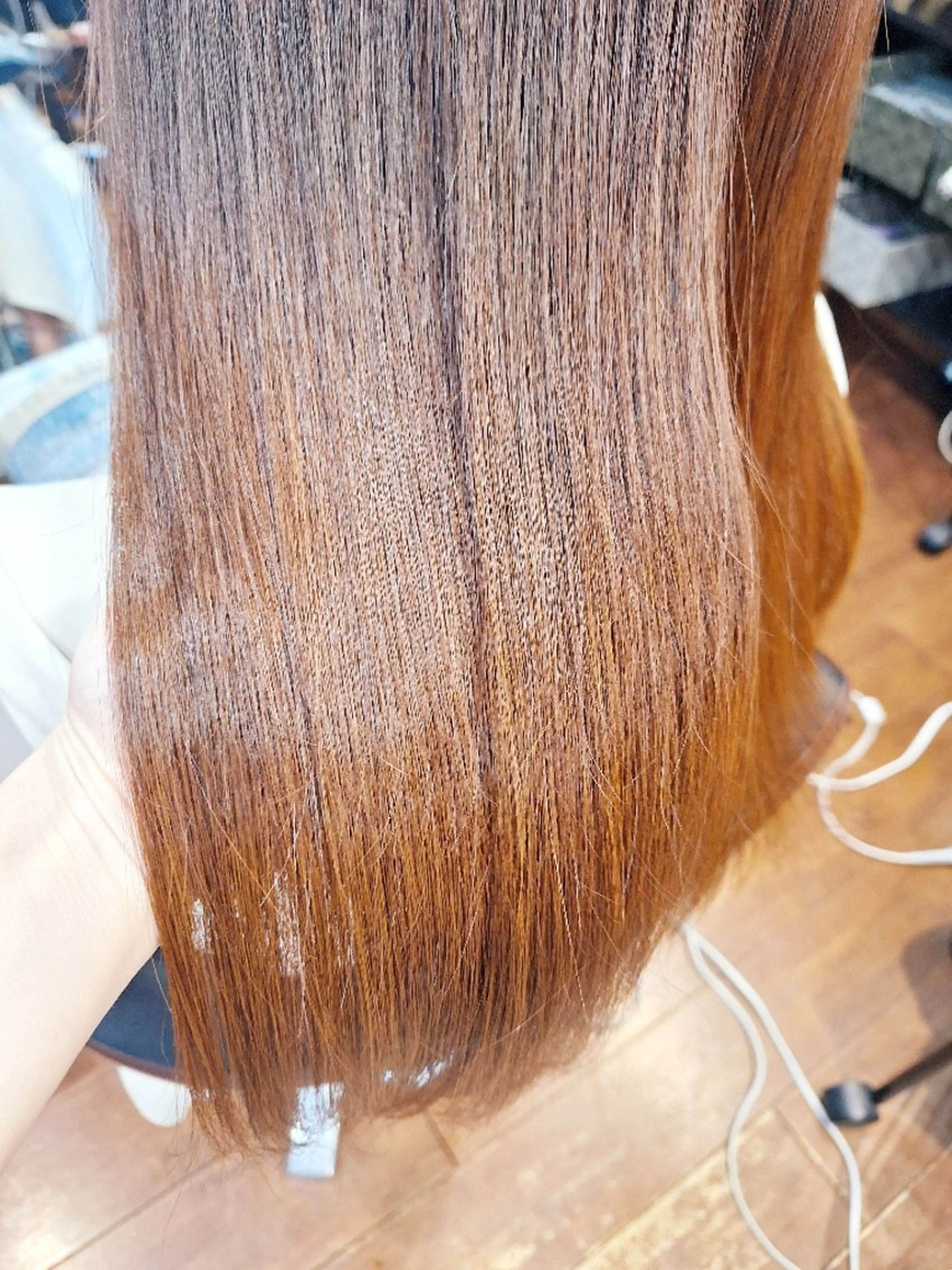 ロング トリートメント 酸熱トリートメント 飯田 仁美のヘアスタイル