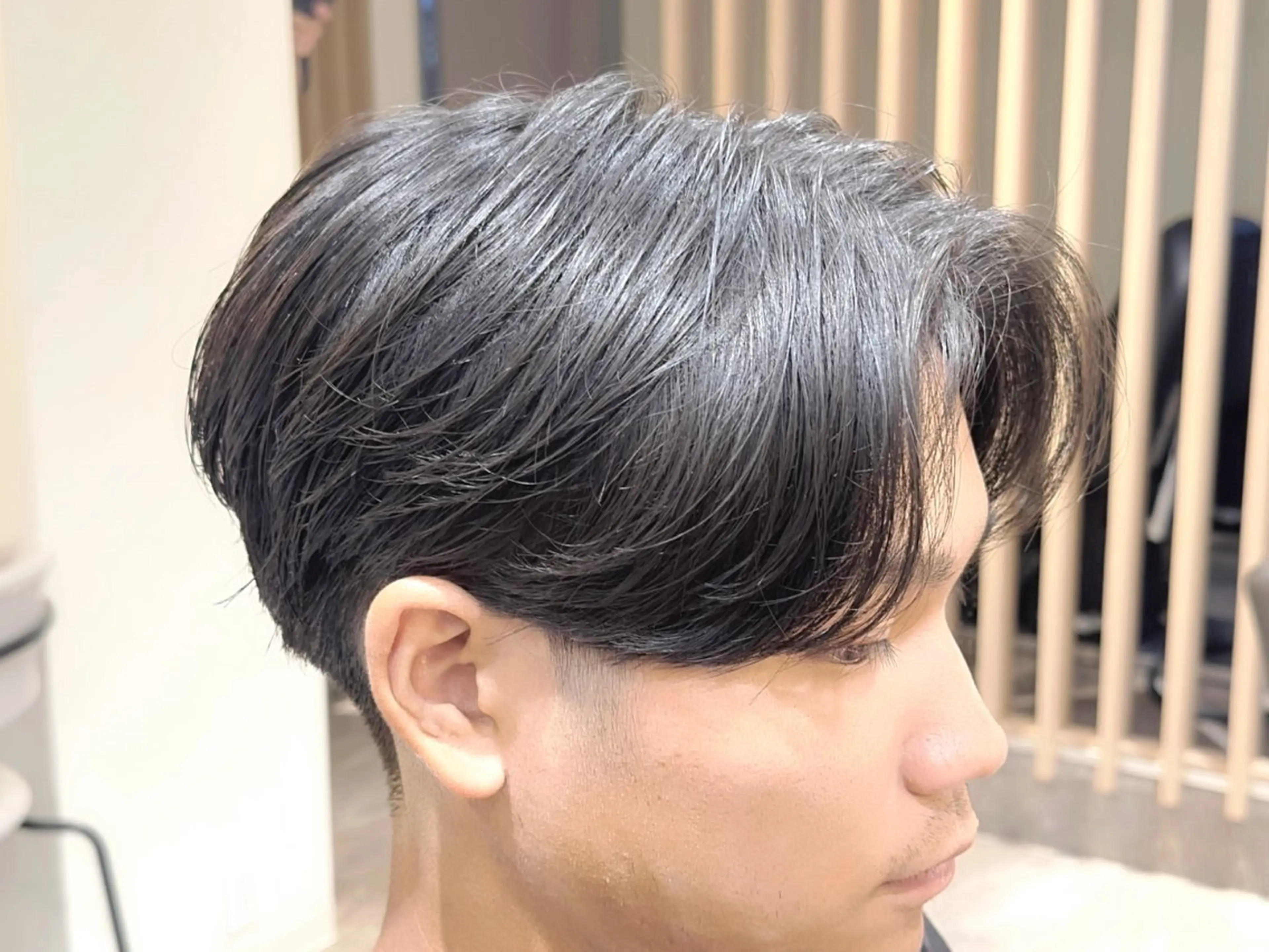 メンズ カット パーマ 【メンズパーマ】比嘉 啓人のヘアスタイル