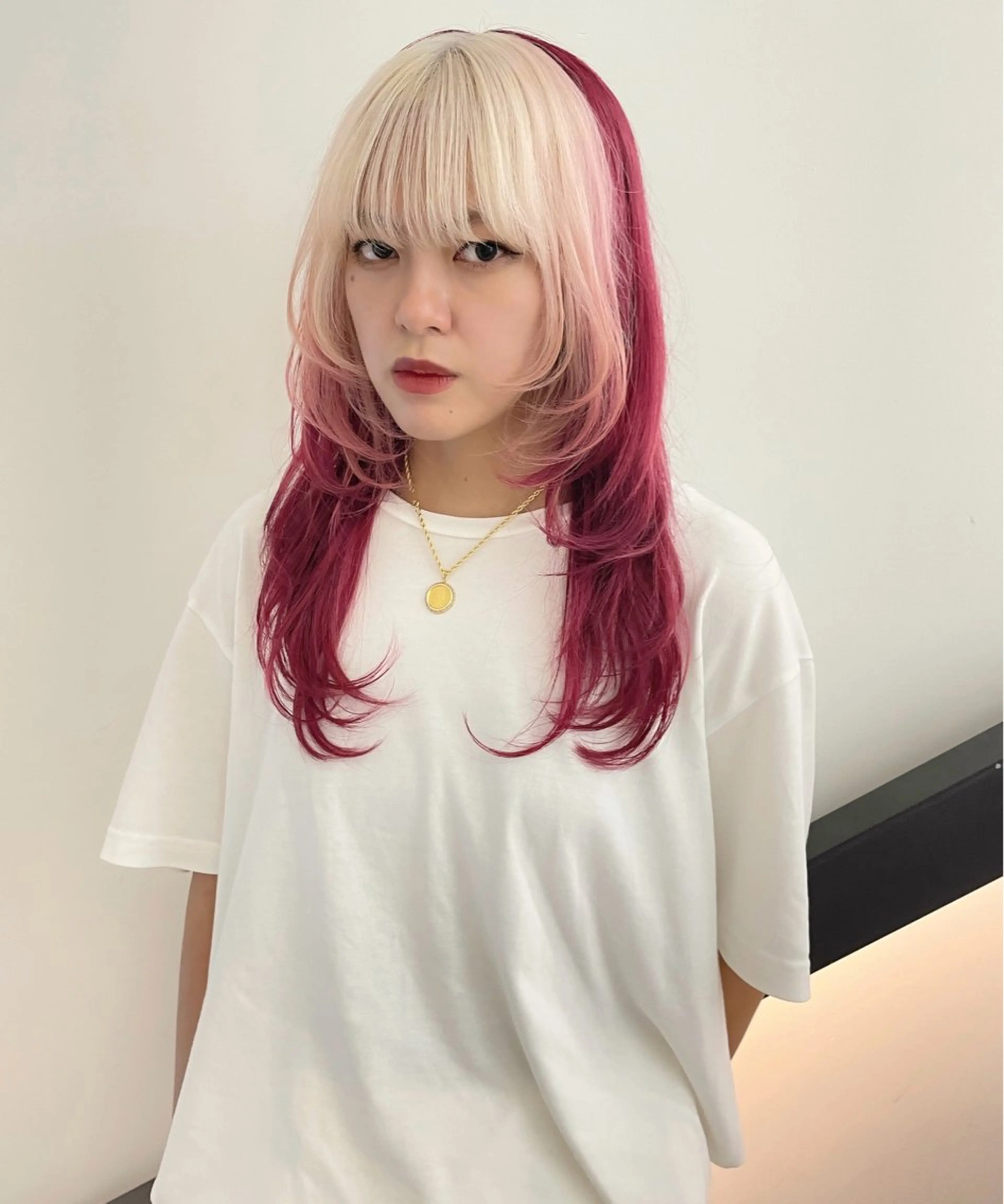 カラー デザインカラー ヘアカラー hair&nail ☯️アイリ☯️のネイルデザイン