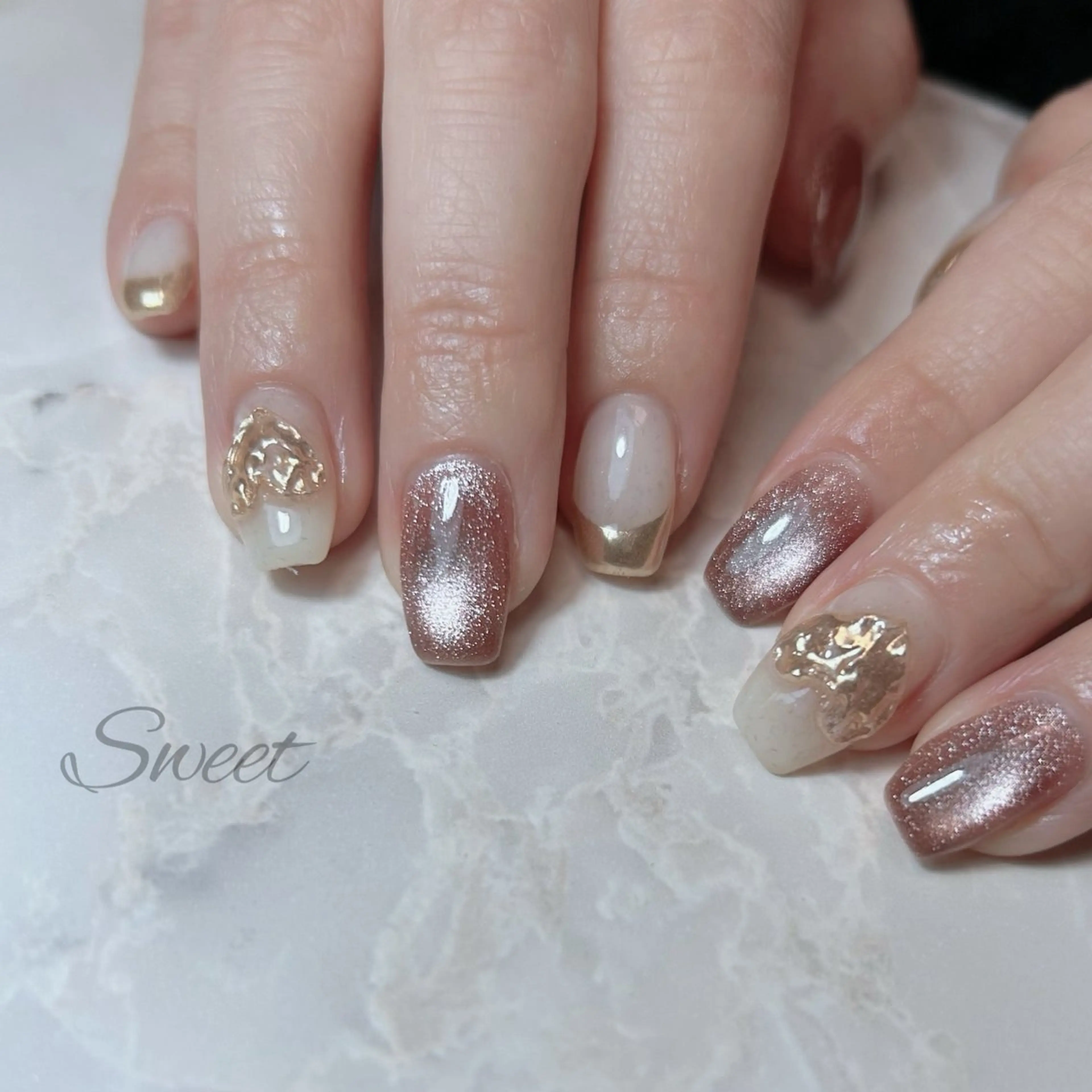 ネイル sweet 仲野陽子のネイルデザイン