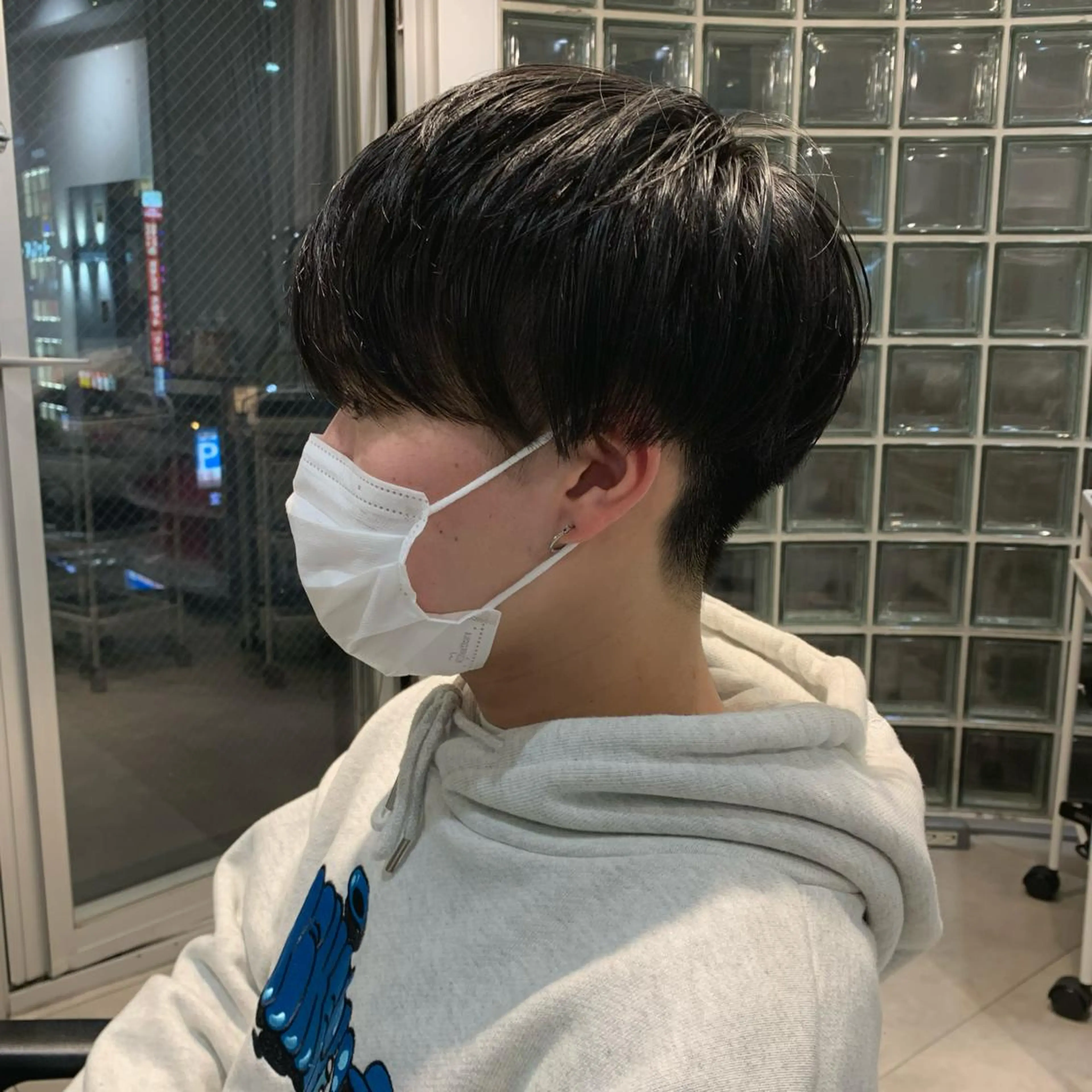 メンズ マッシュ 刈り上げ カット クレハ :)のヘアスタイル