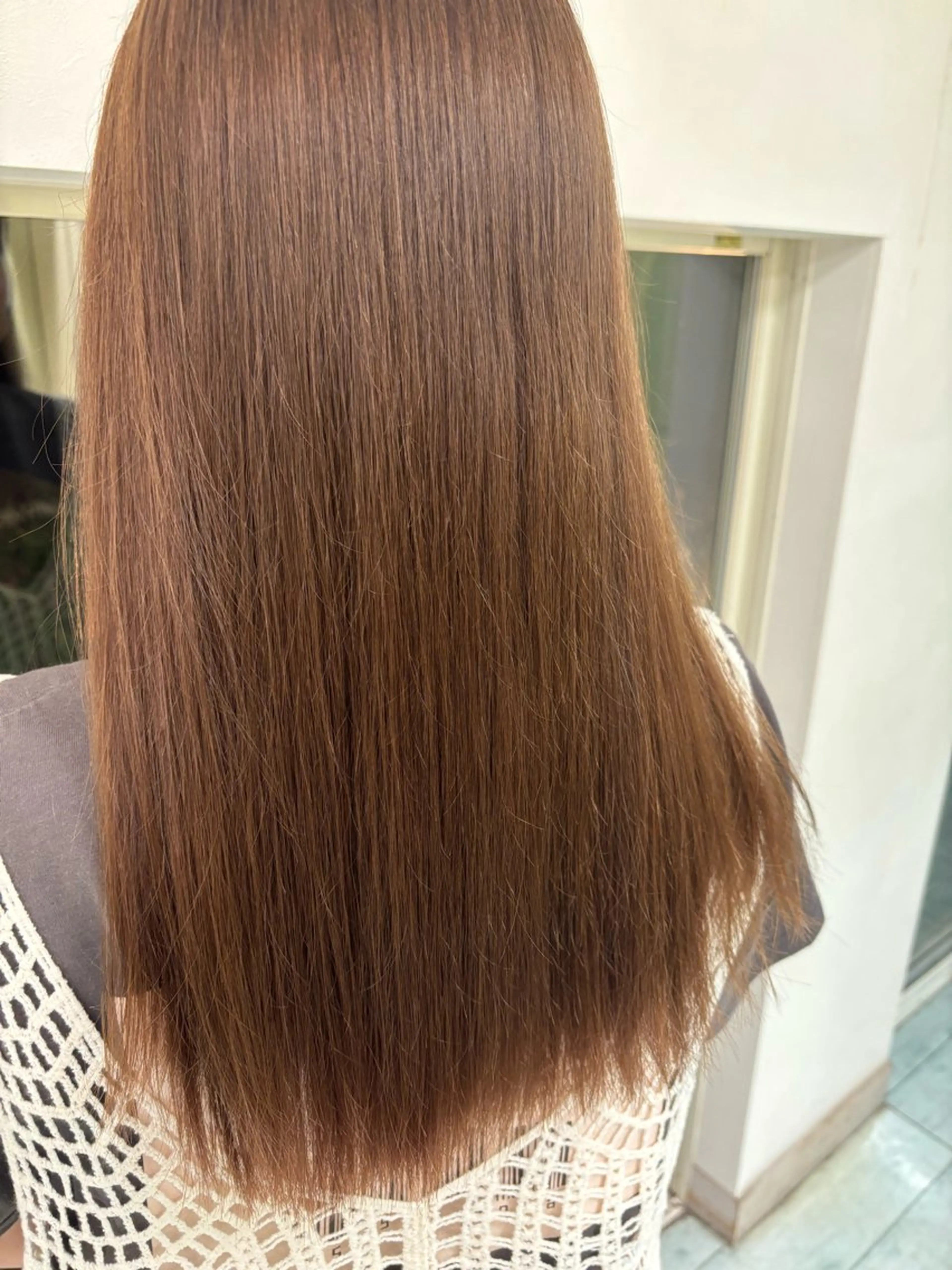 カラー ダブルカラー ヘアカラー ifh本店 塩原安美香のヘアスタイル