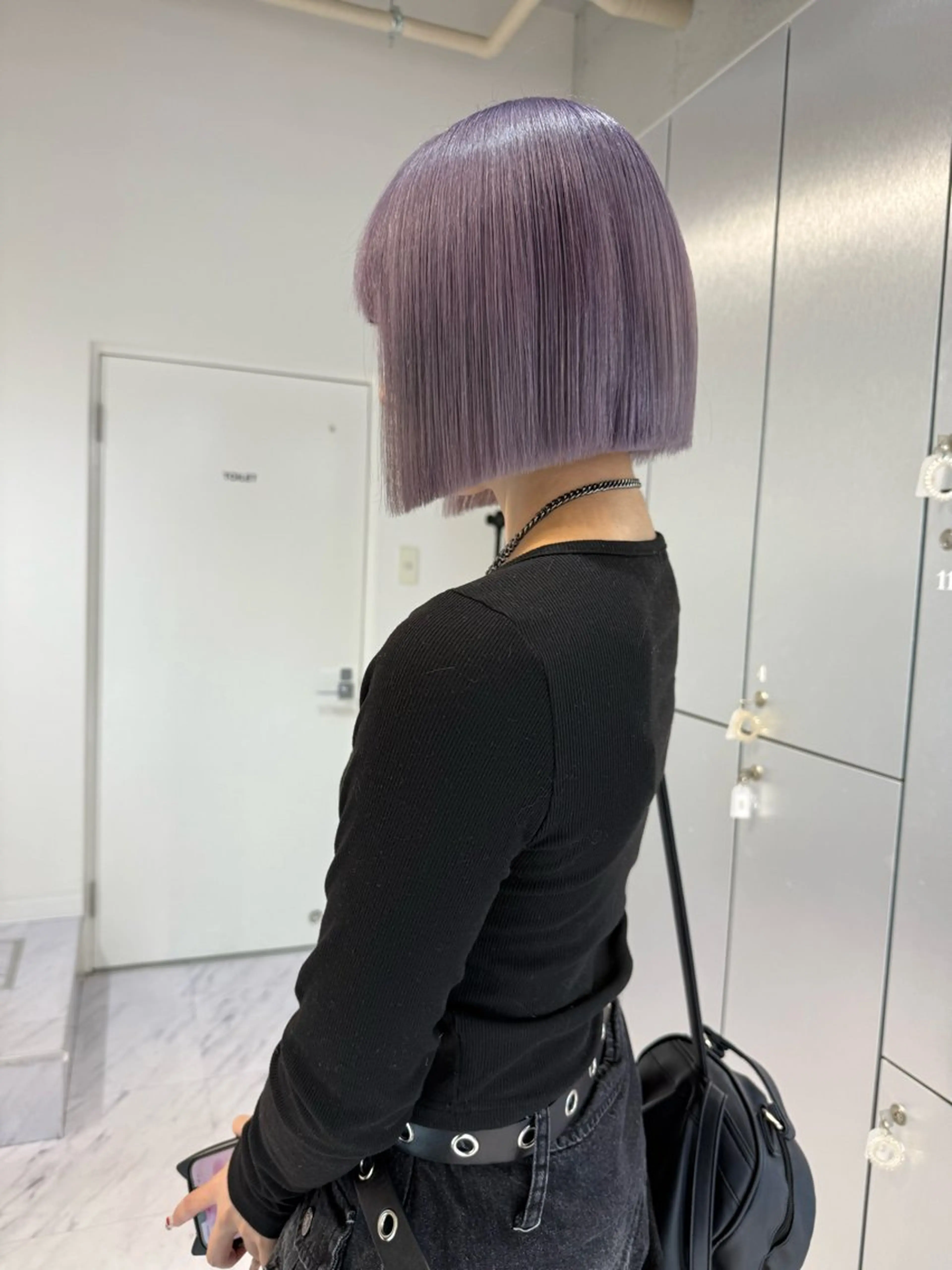 ショート カラー ベージュカラー ブリーチ ケアブリーチ デザインカラー ダブルカラー ヘアカラー トリートメント 宮崎　達也 ミルクティーベージュのヘアスタイル
