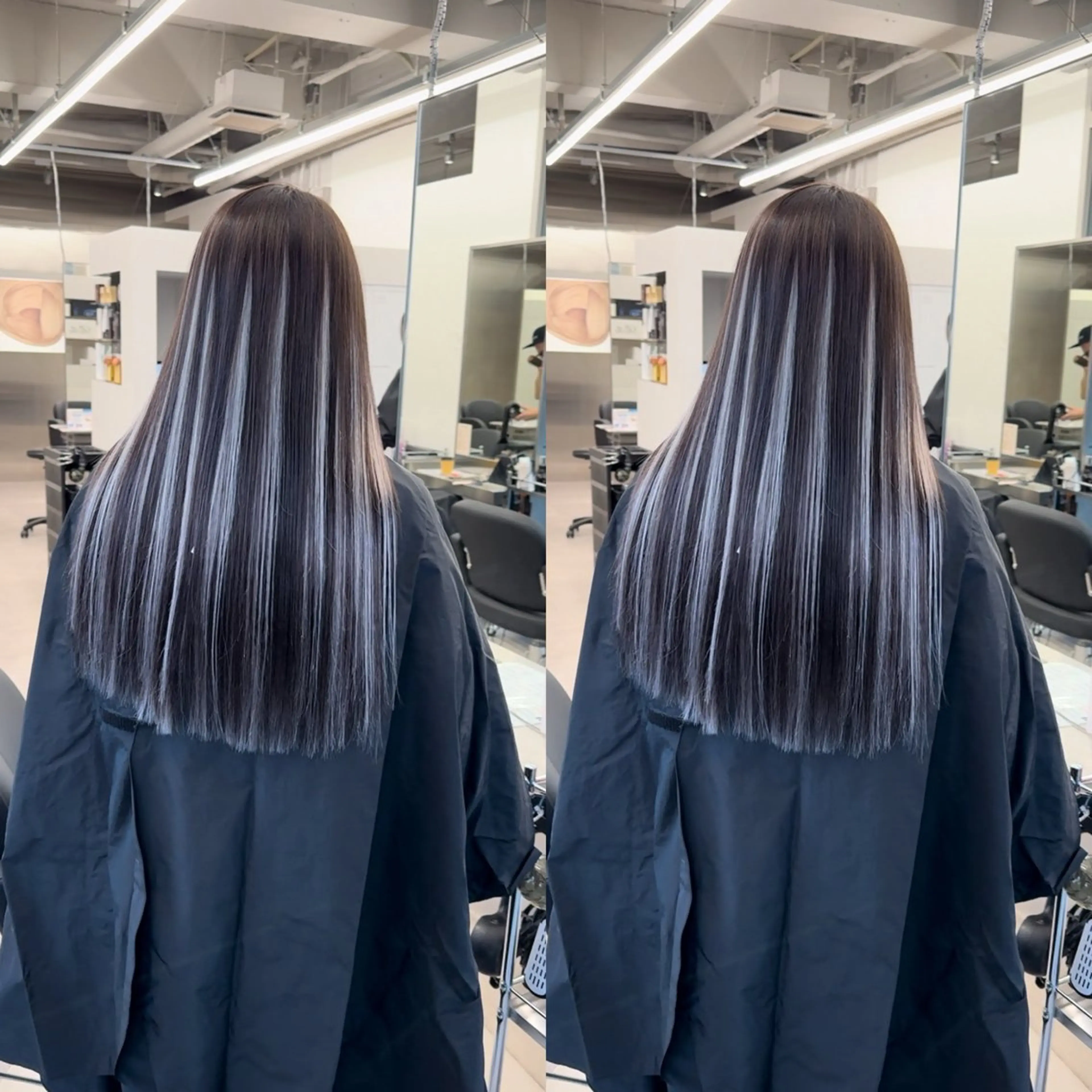 カラー ヘアカラー トリートメント 美髪改善・ 透明感カラー茉央のヘアスタイル