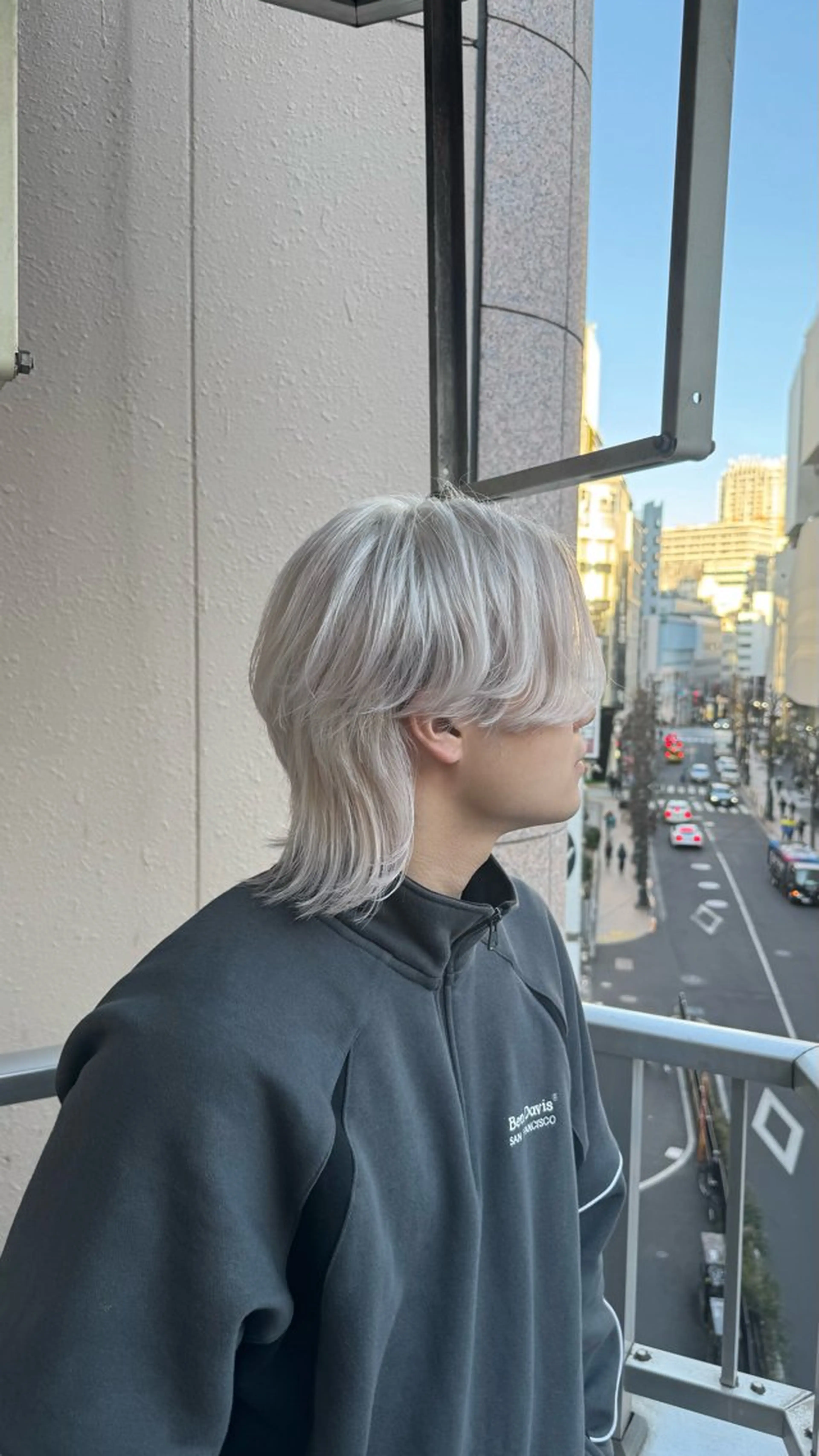 カラー メンズ ZYNX所属・MAHIRO/複雑 履歴/ハイトーンのヘアスタイル