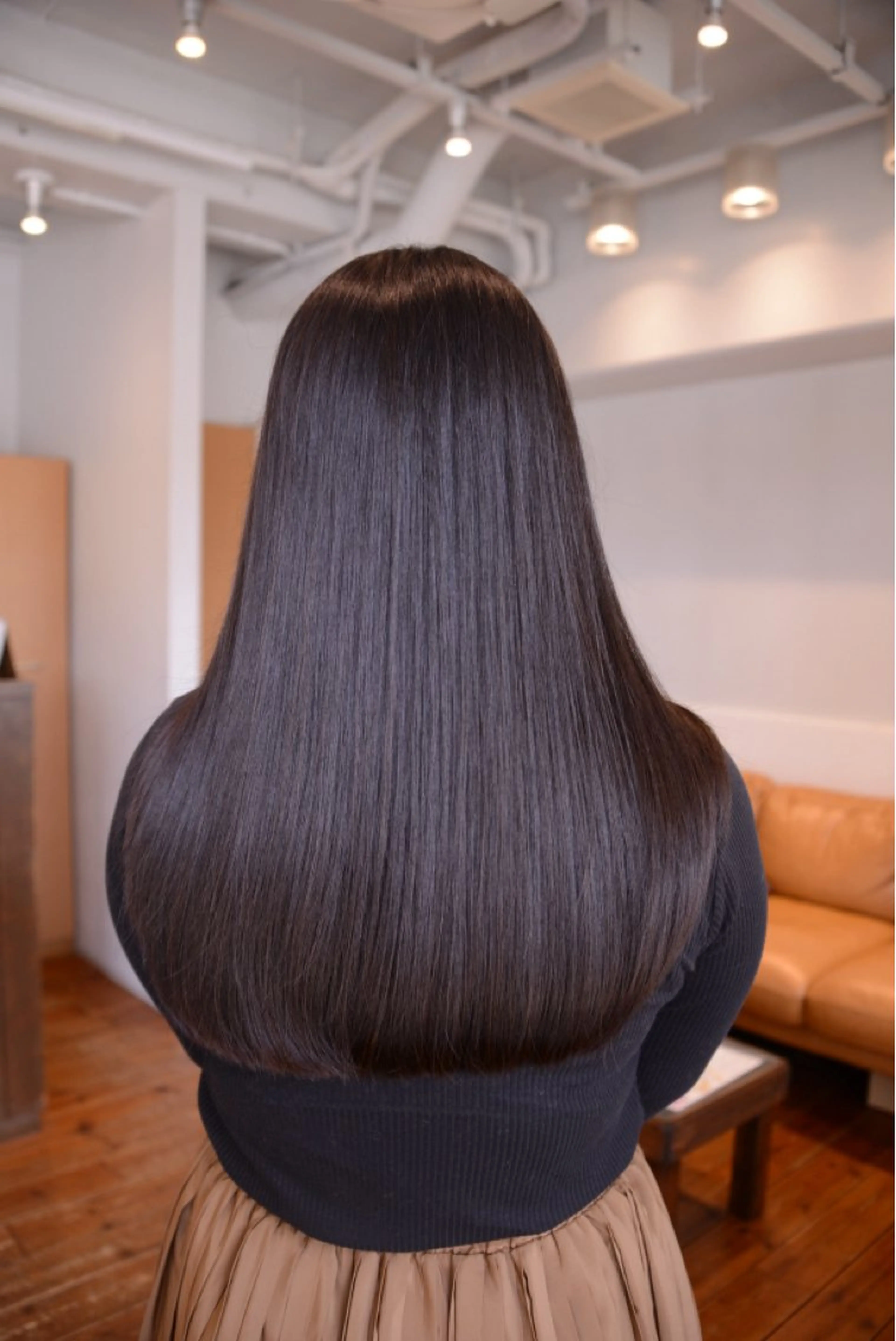 ロング Noie所属・岡村 真衣のヘアスタイル