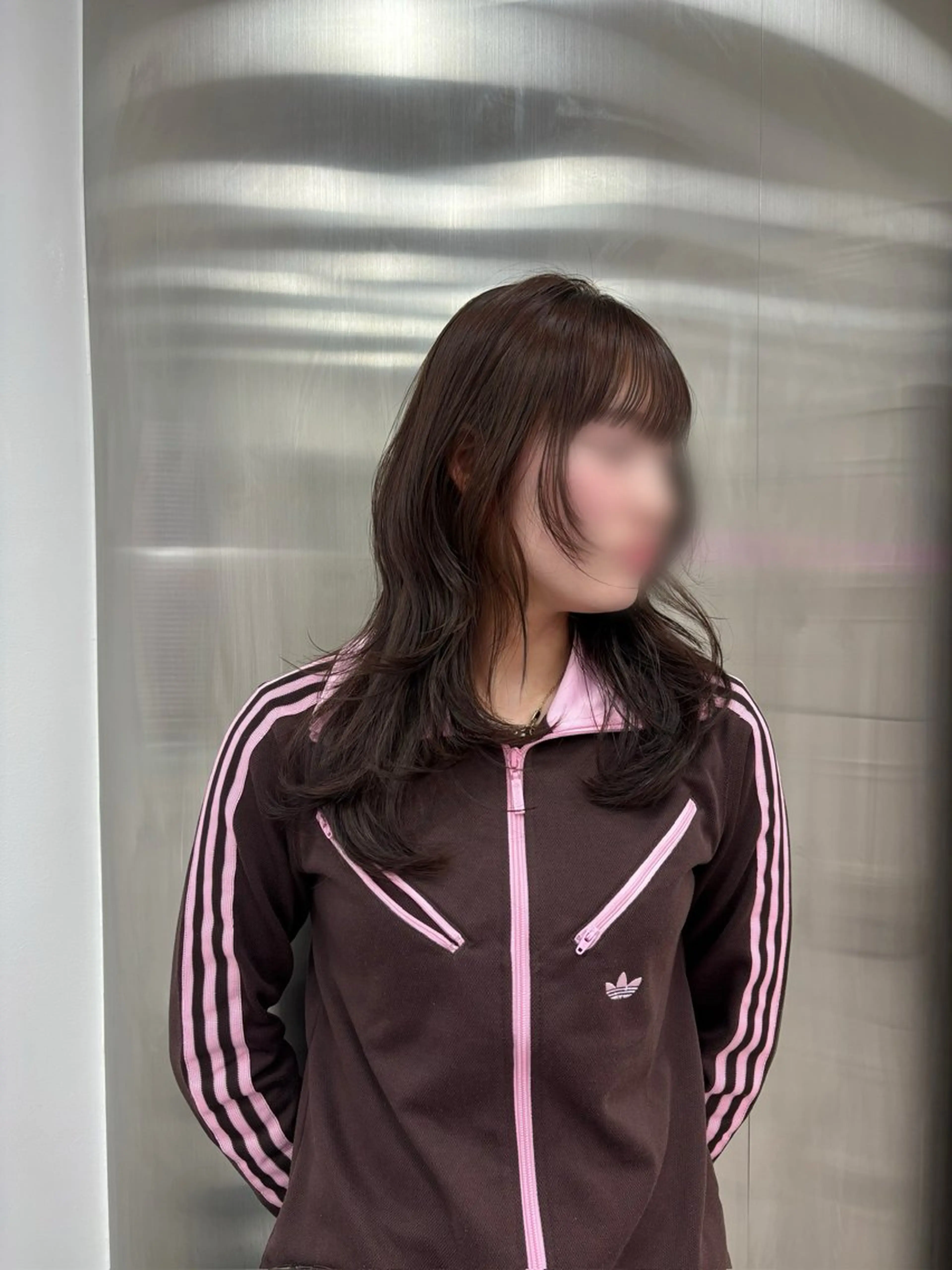 ミディアム 表参道ハッシュカット レイヤー/リノンのヘアスタイル