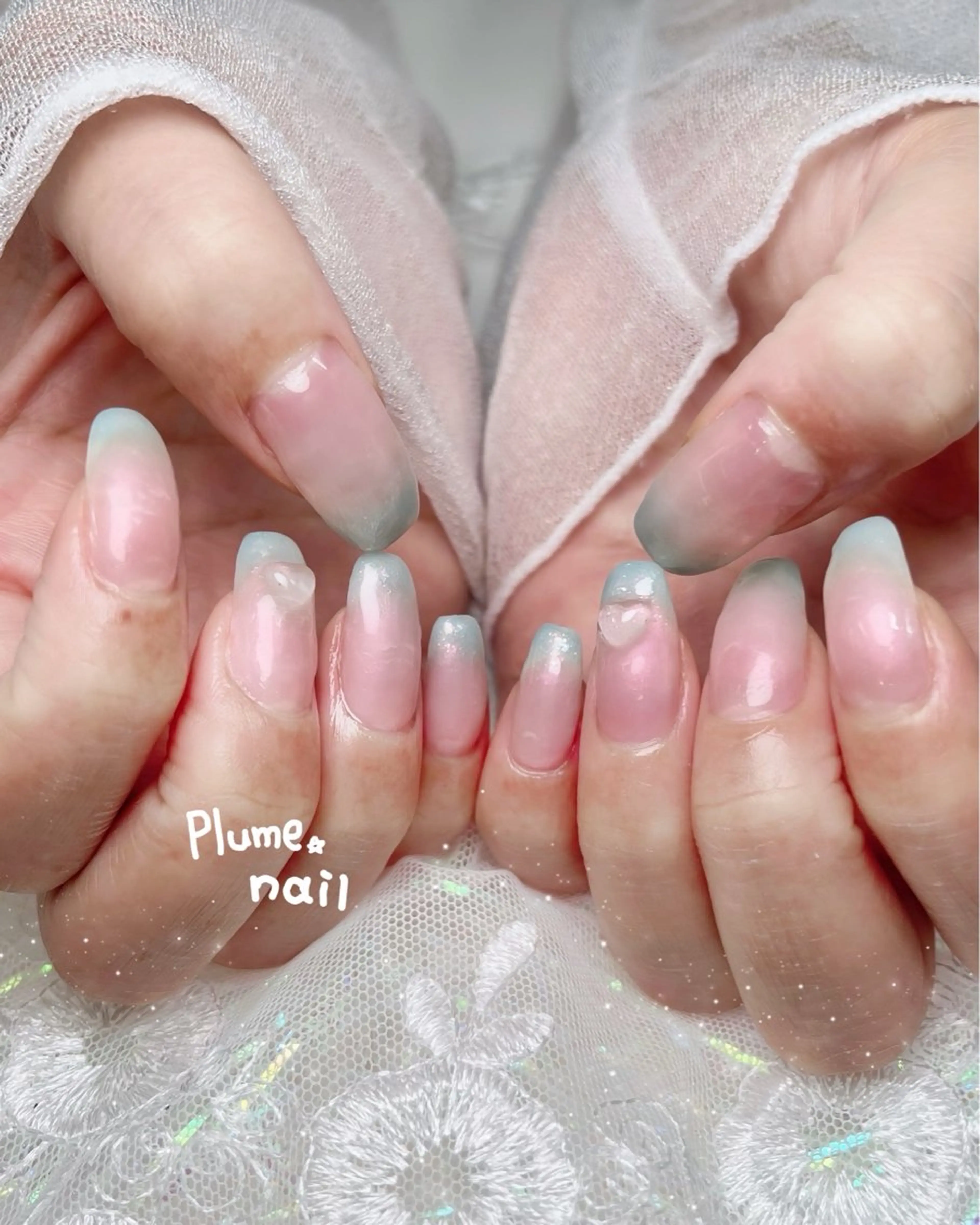 ネイル ハンドネイル plume nail ☆韓国ネイルのネイルデザイン
