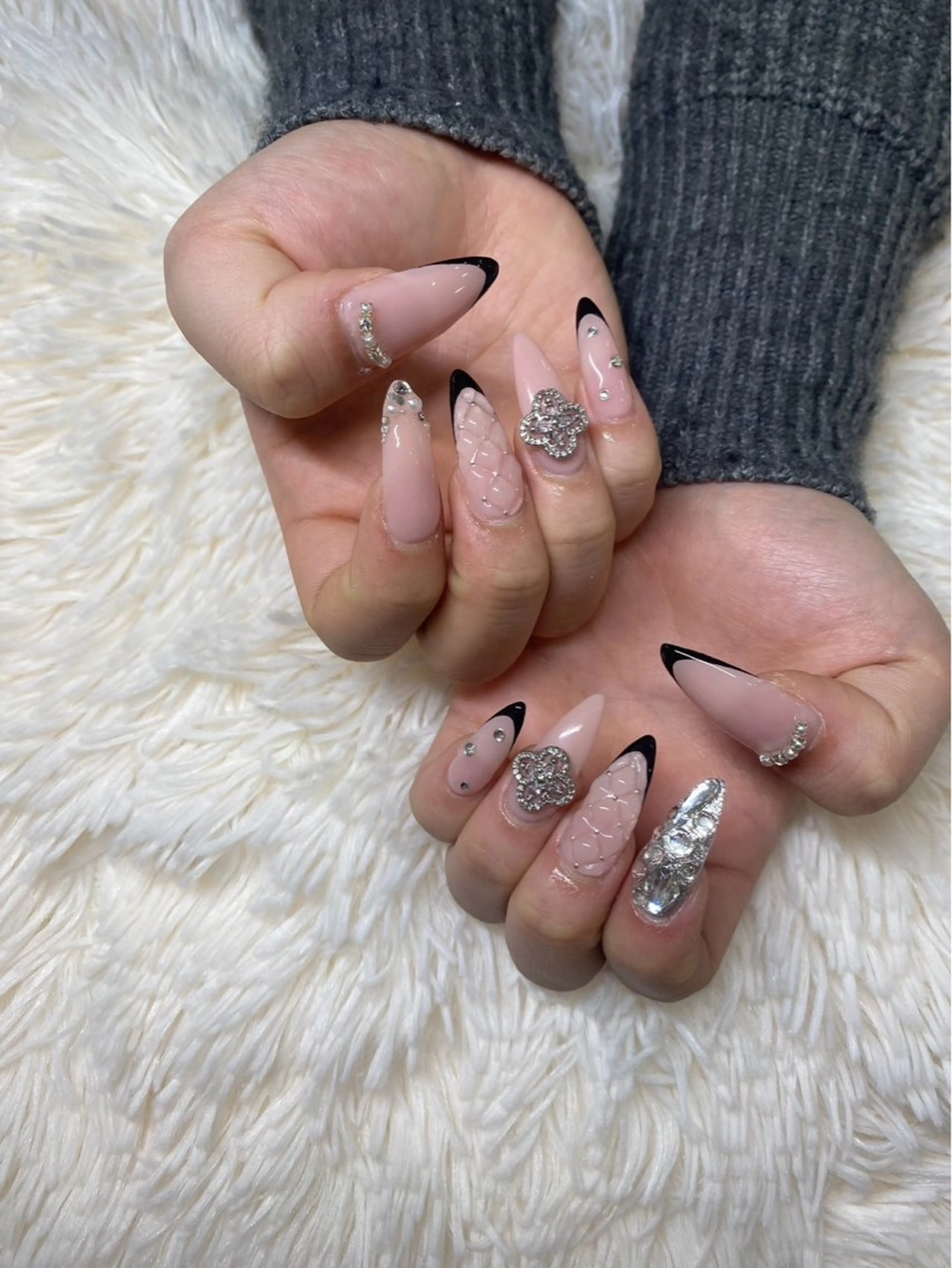 ネイル ハンドネイル フットネイル PEEKABOO京橋 EYE&NAILのネイルデザイン