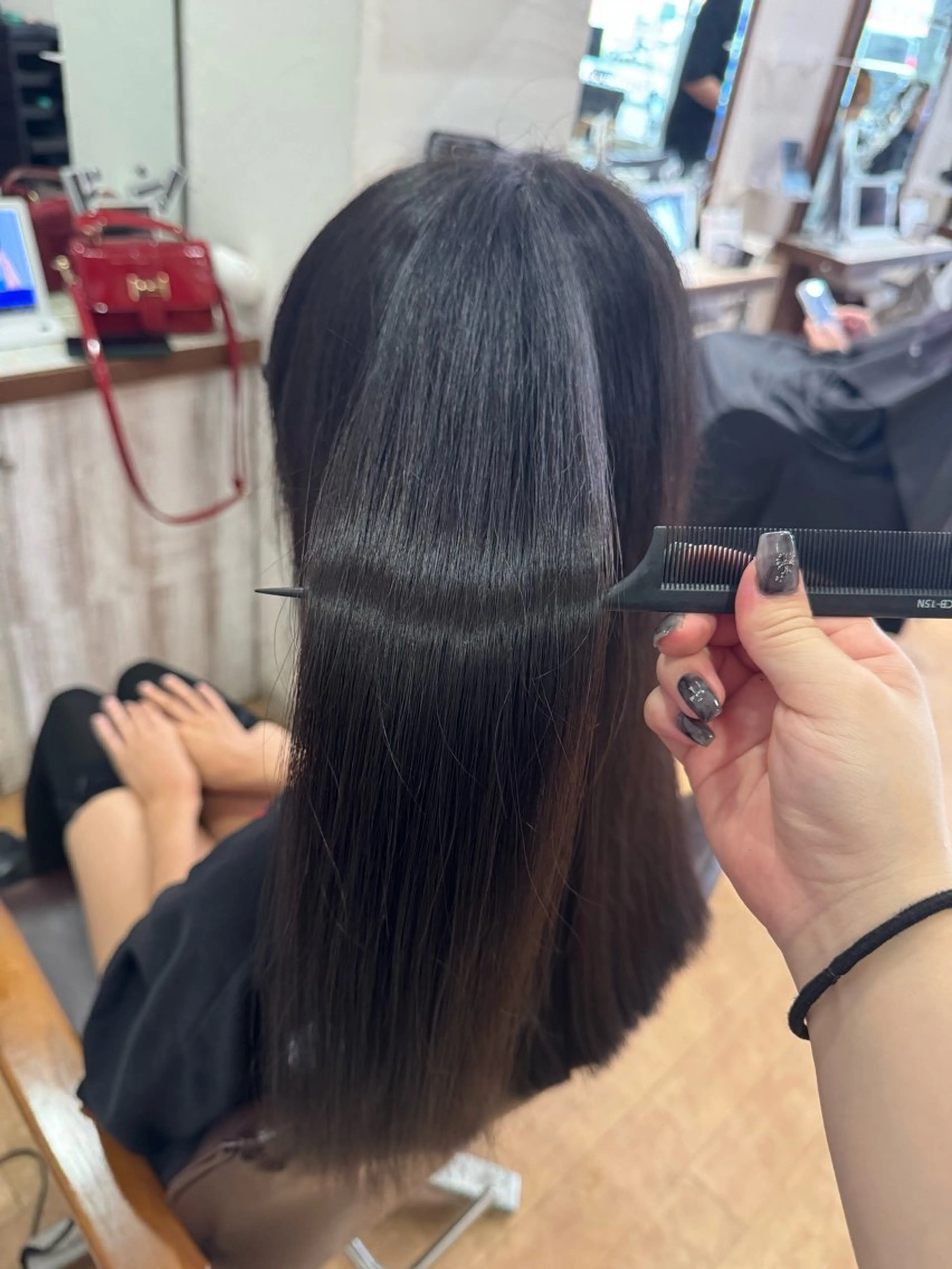 ロング トリートメント パーマ特化 若山 結愛のヘアスタイル