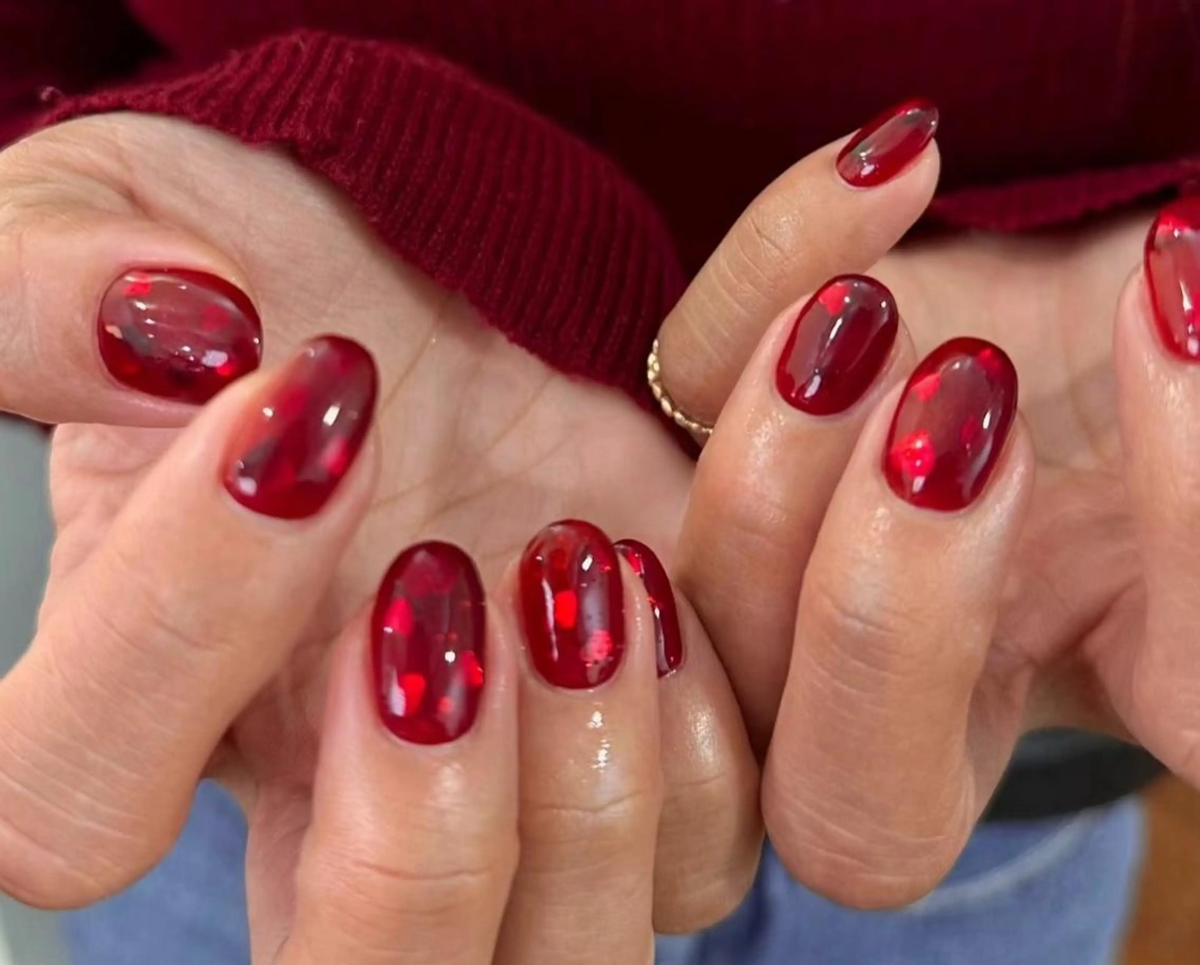 ネイル ハンドネイル 🍑 momo_nailのネイルデザイン