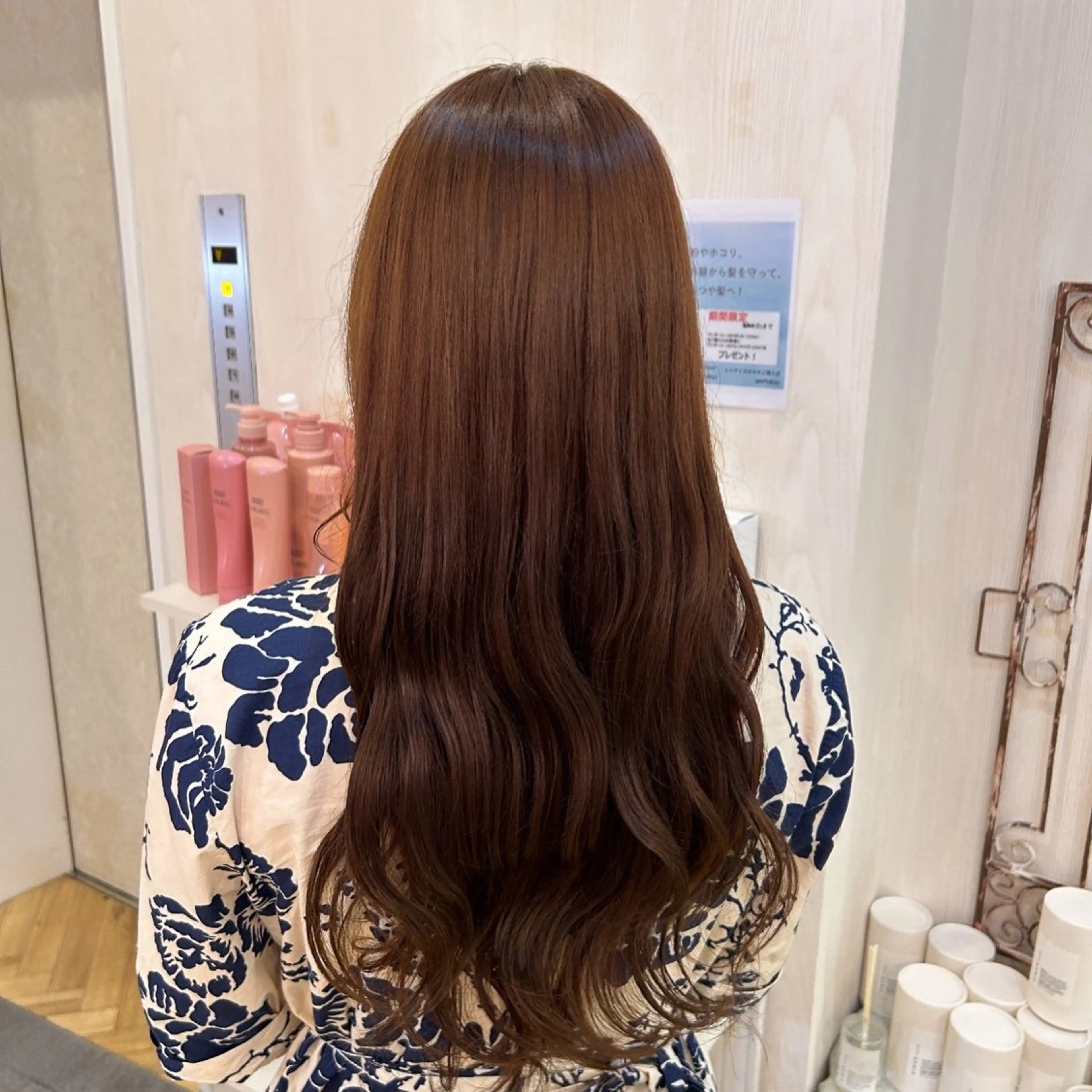 ロング カラー 韓国ヘア🧸髪質改善 🧸きくちみさきのヘアスタイル