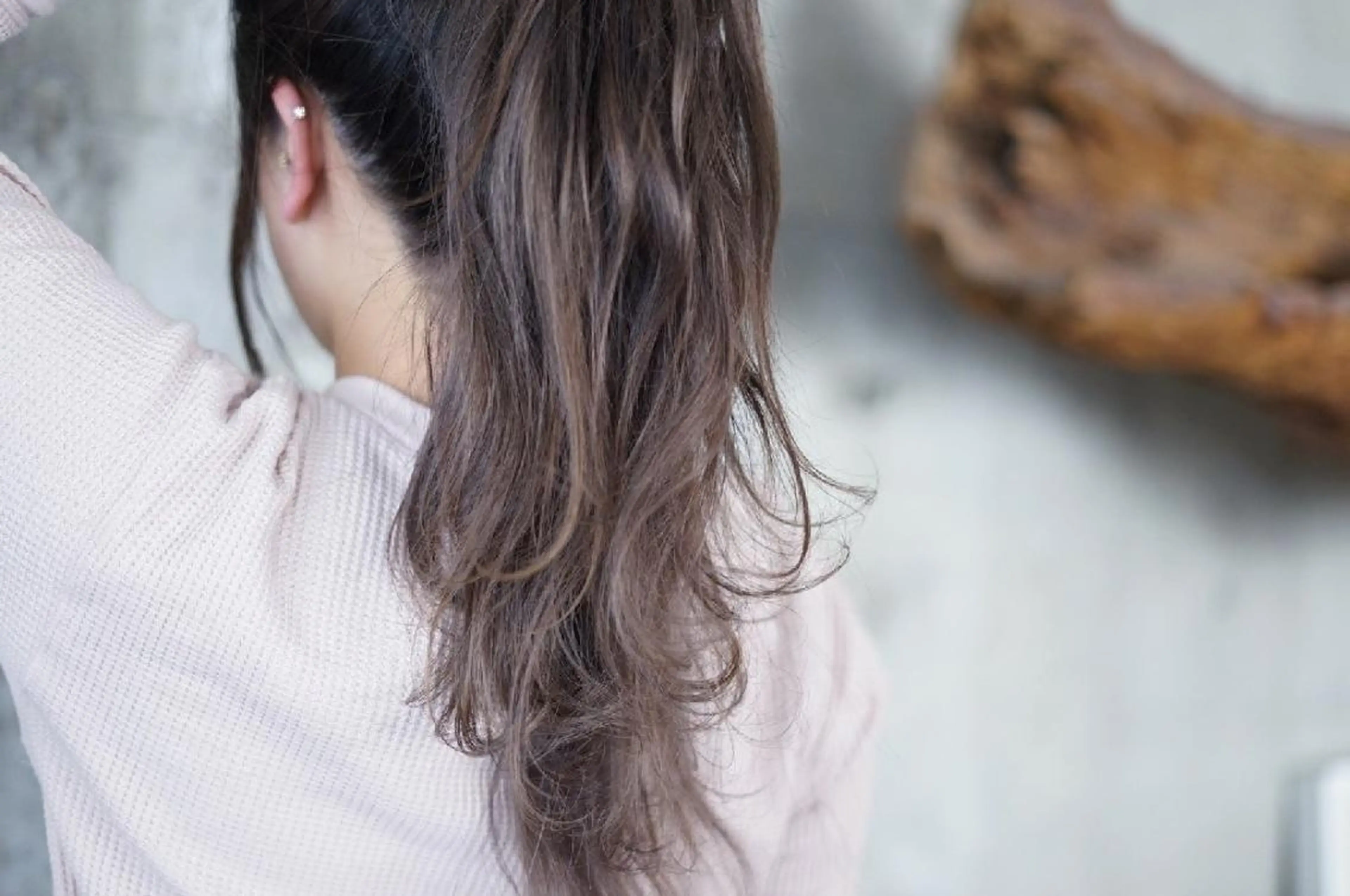 ロング ヘアアレンジ カラー See by merのマツエク・マツパデザイン