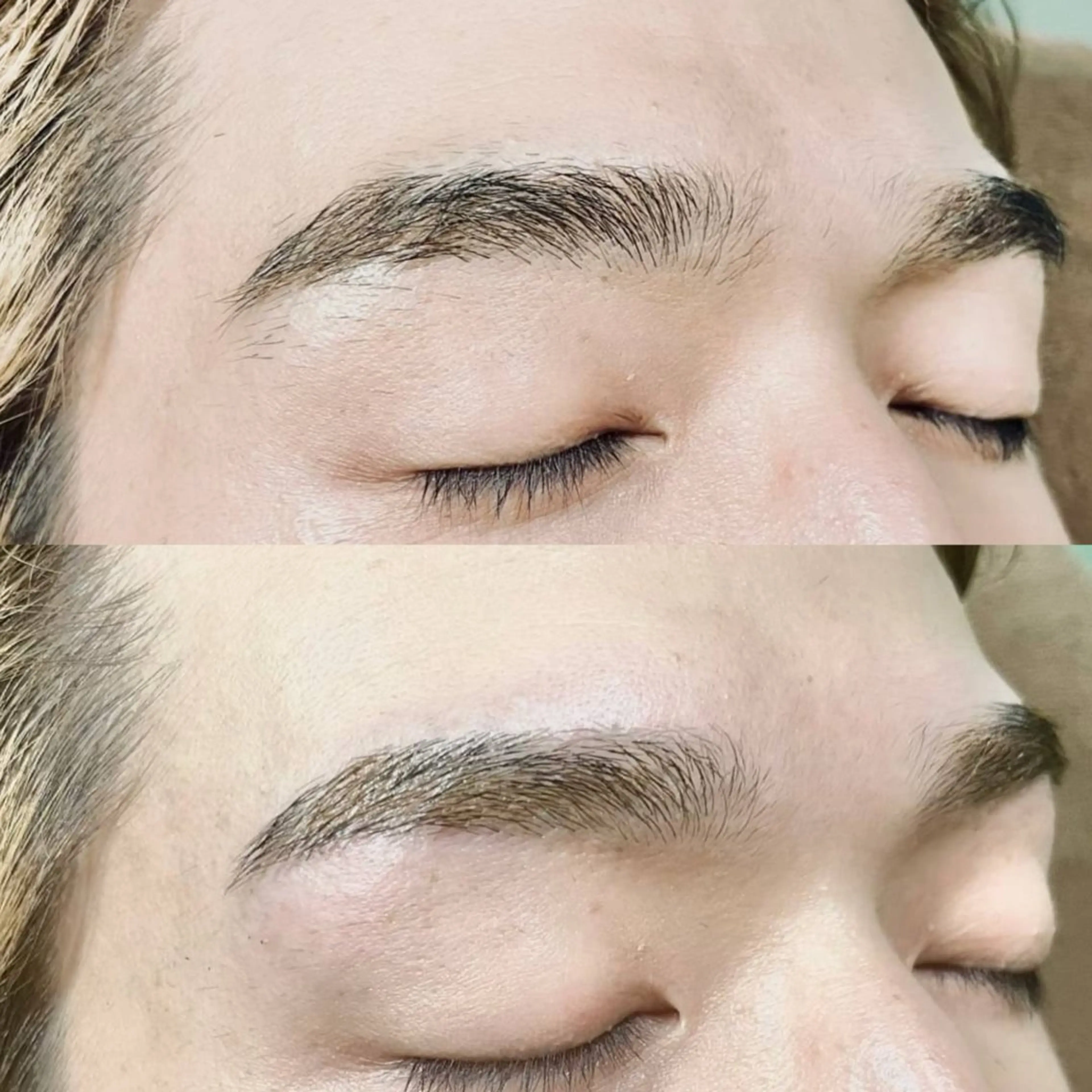 アイブロウ ハリウッドブロウリフト メンズアイブロウ 眉毛ワックス脱毛 ワックス脱毛 眉カット その他(アイブロウ) 🎀Lino 中目黒 TAKAMI🐈のマツエク・マツパデザイン