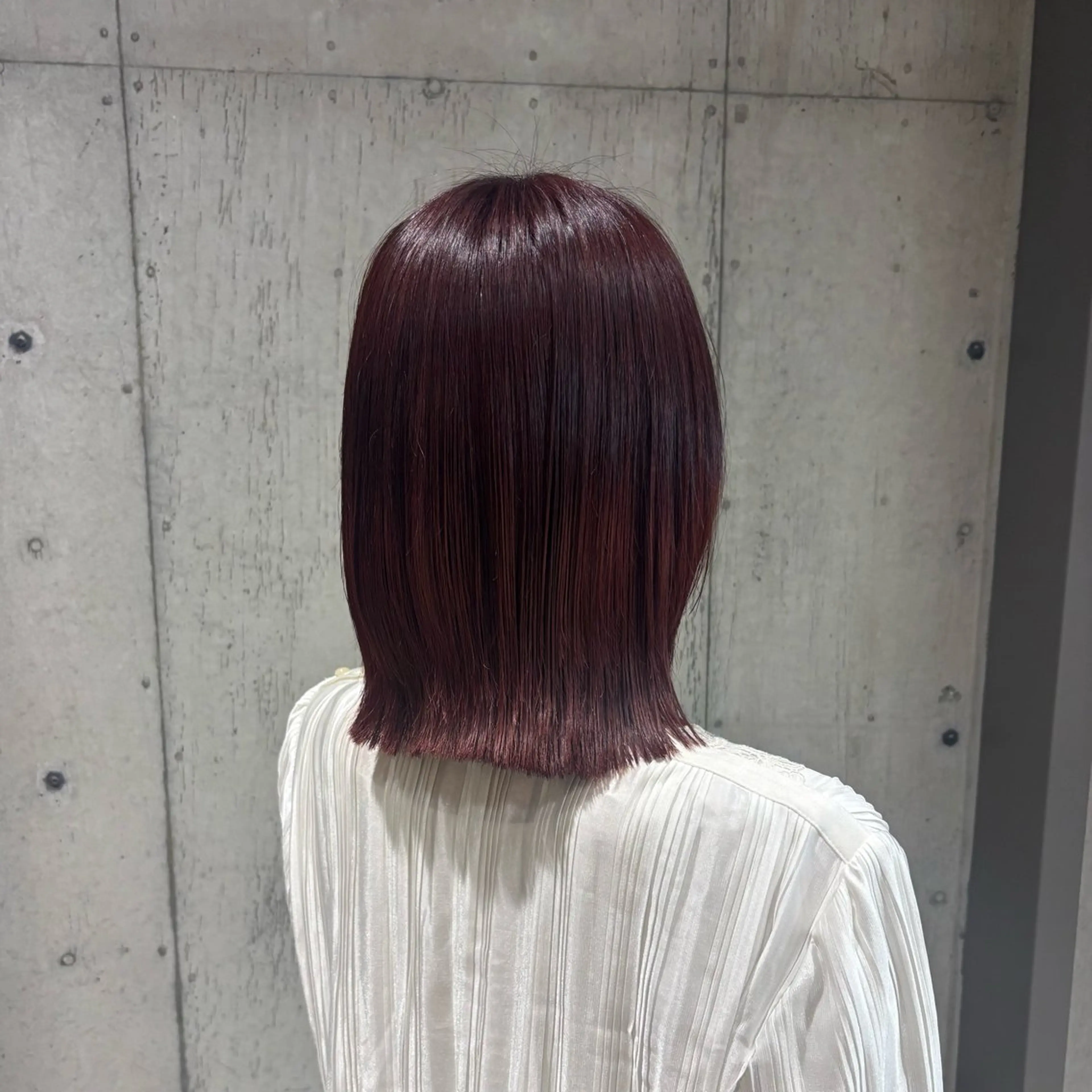 ミディアム カラー ヘアカラー トリートメント 🍎ハイトーン/ 透明感カラー🍎リオのヘアスタイル