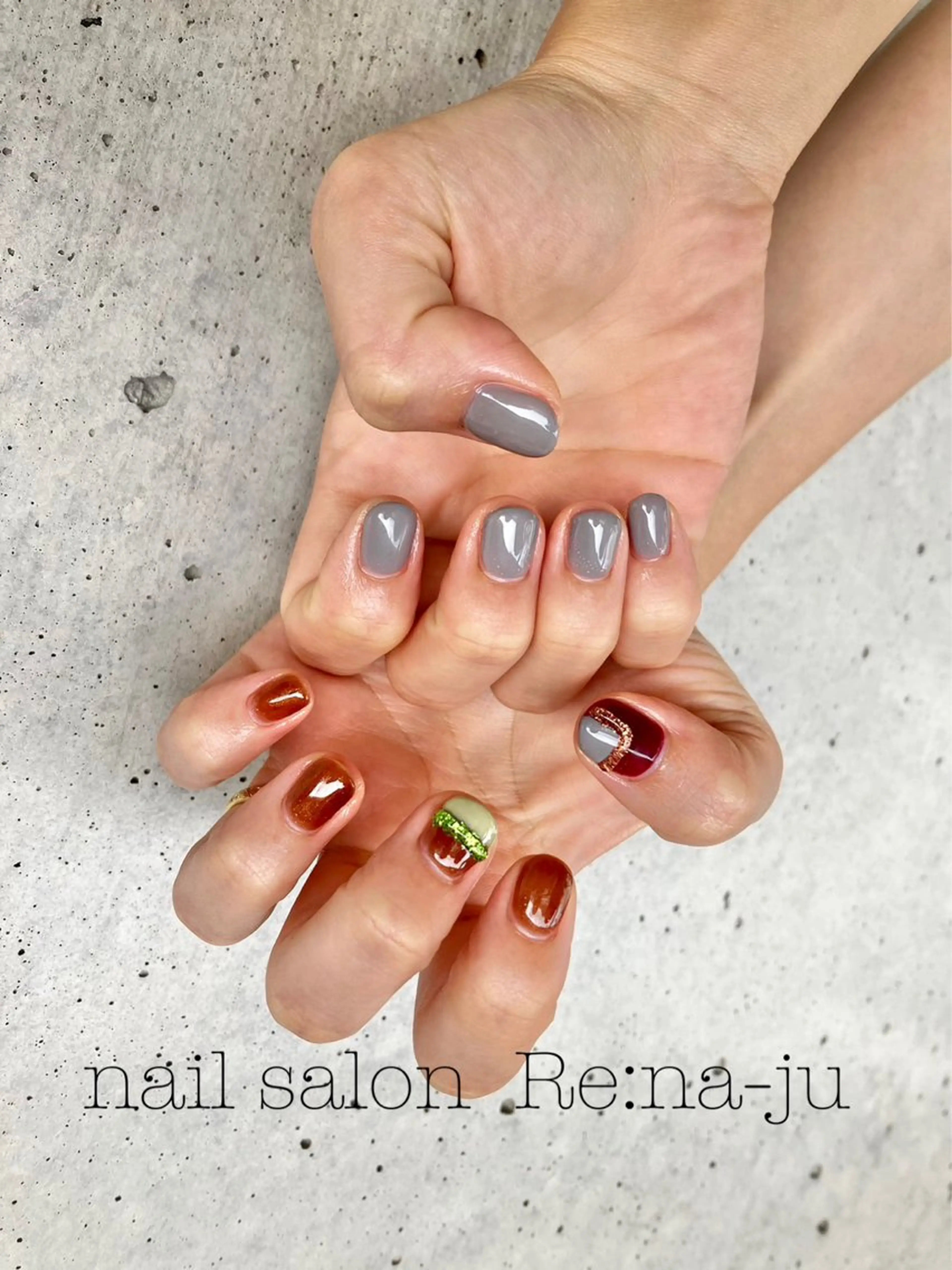 ネイル nail salon Re:na-juのネイルデザイン