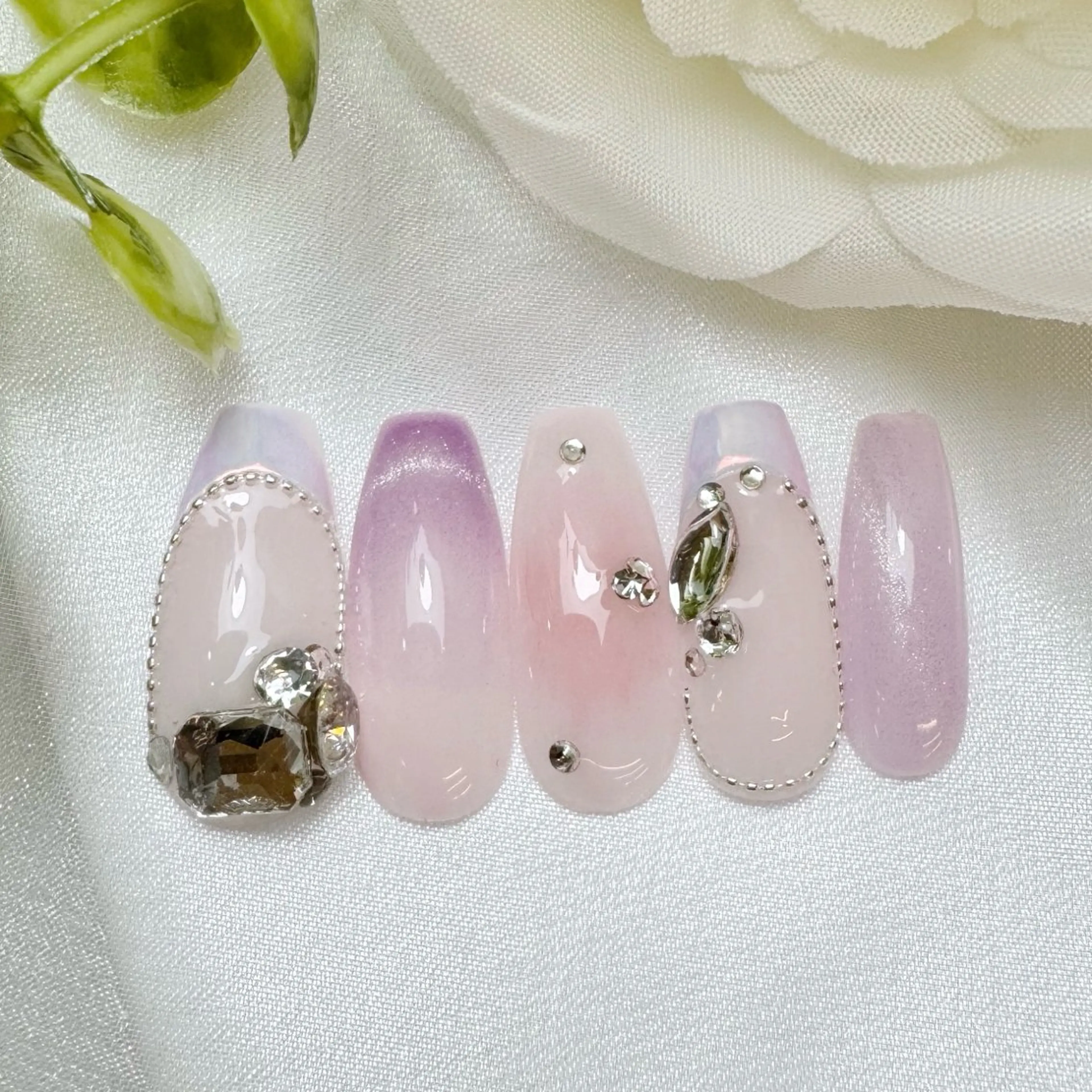 🎀チップ10本長さ出し＋アート10本コース🎀持ち込み🆗の写真