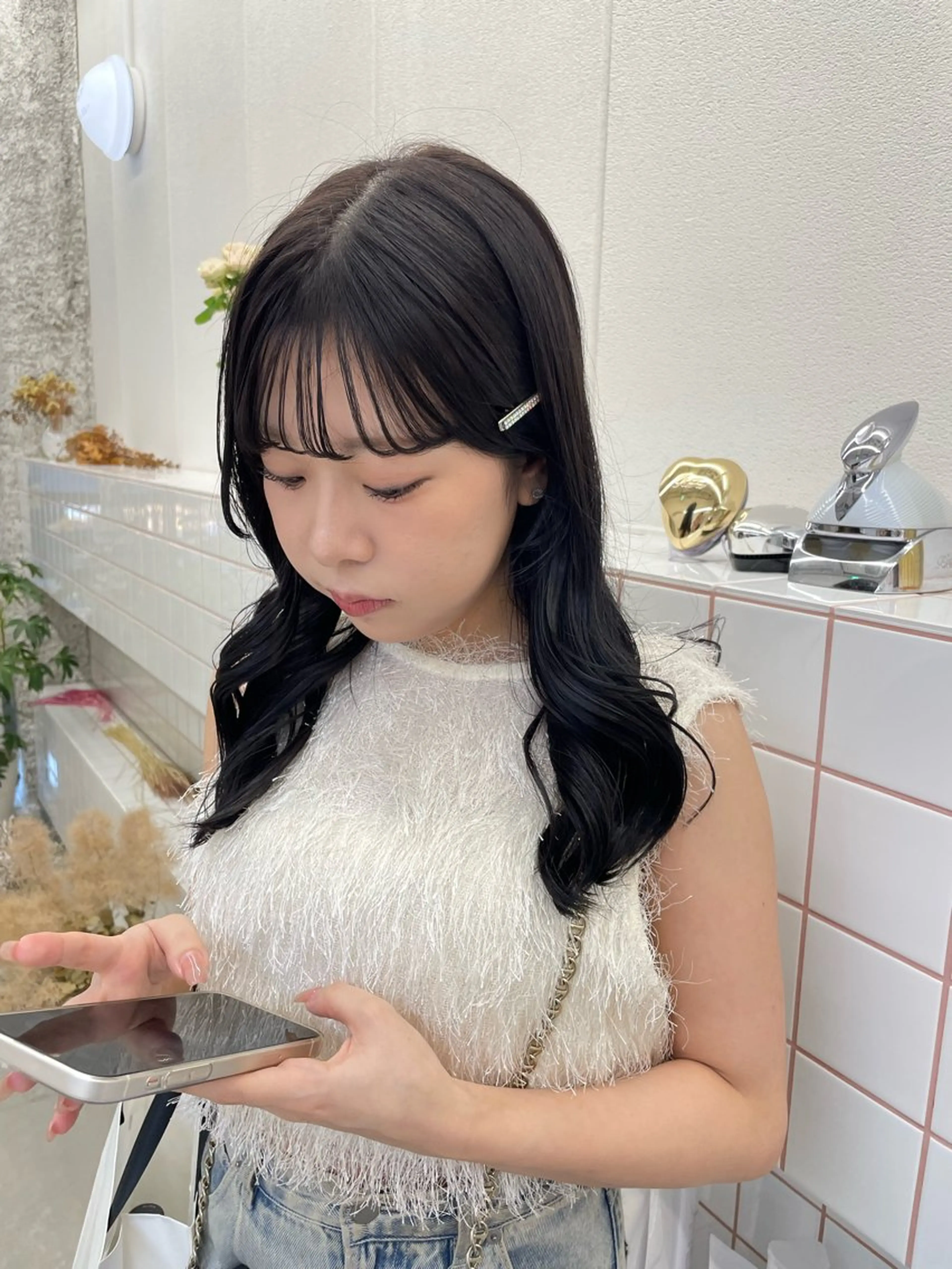 カラー 🪷花屋併設🪷 山下悠月のヘアスタイル