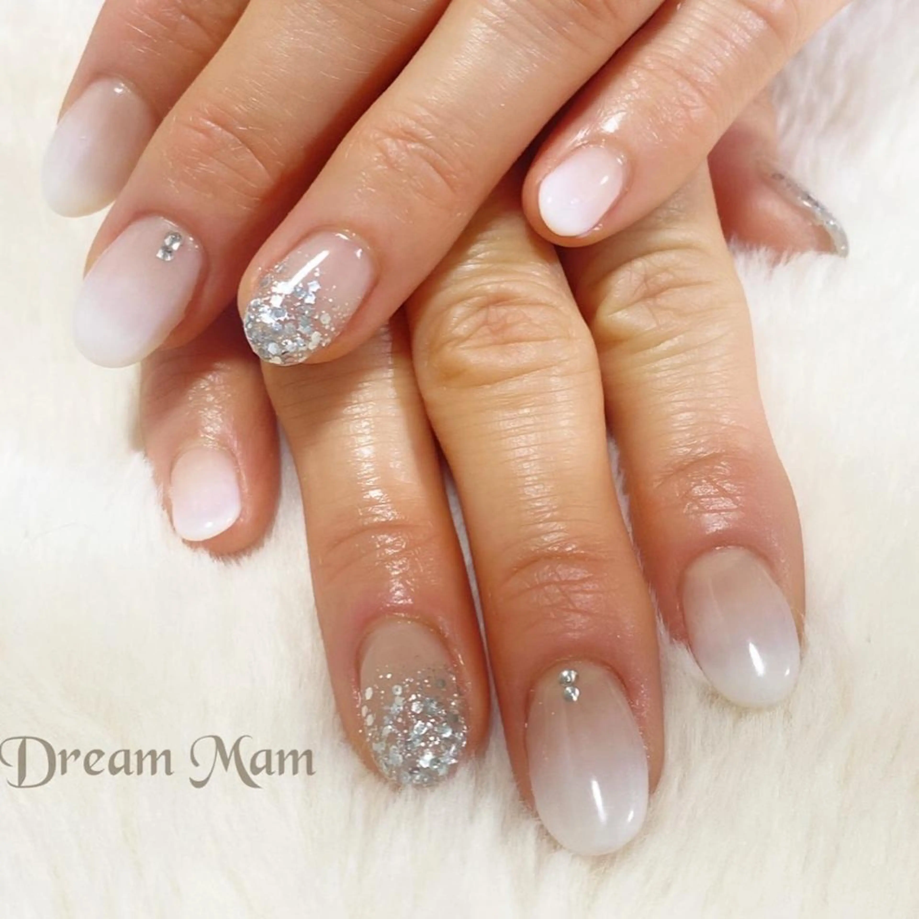 ネイル 桜ネイル 入学式 フレンチネイル ジェルネイル 卒業式 ハンドネイル Nail Salon Dream Mamのネイルデザイン