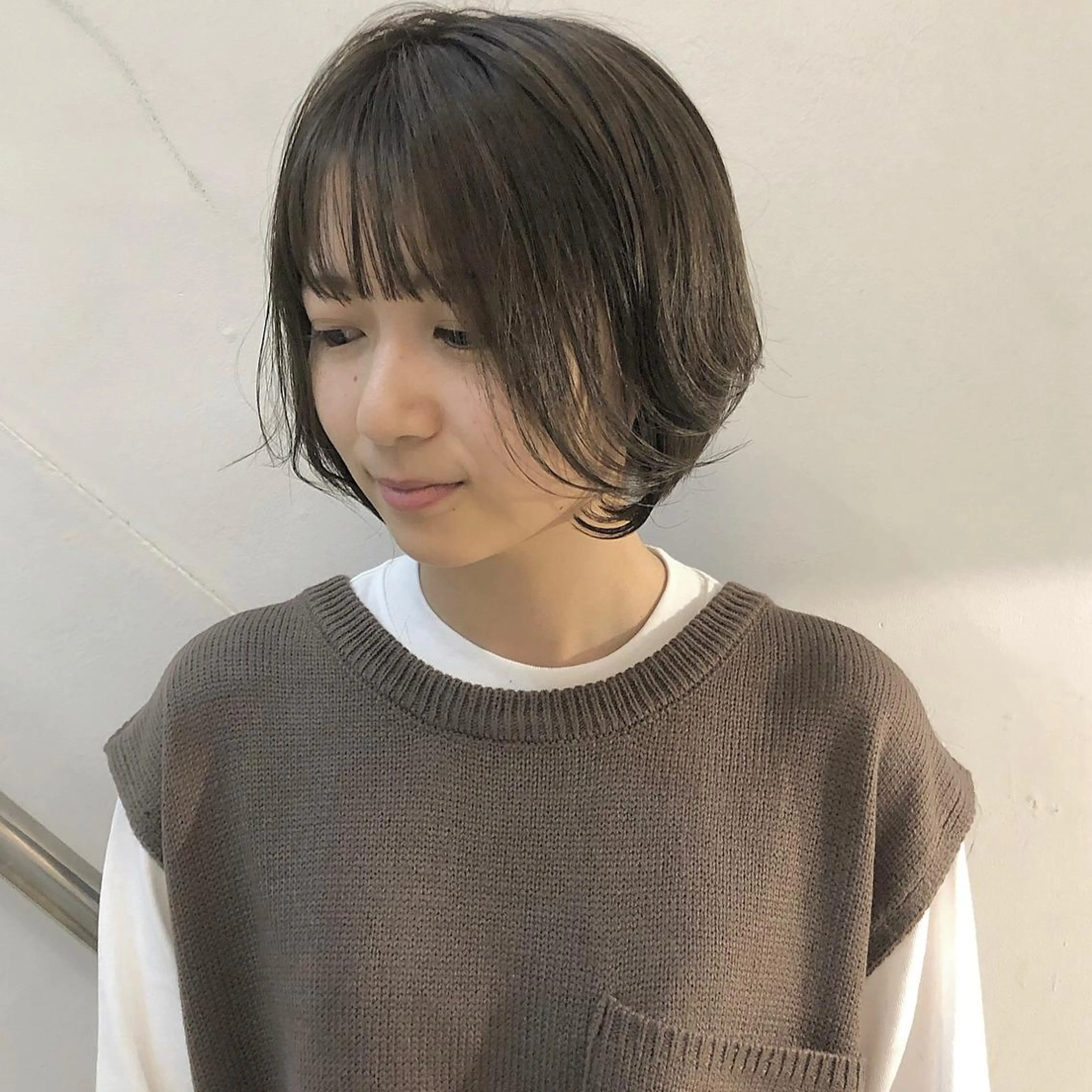 ショート カラー CLUTCH天王寺 西藤遥河のヘアスタイル