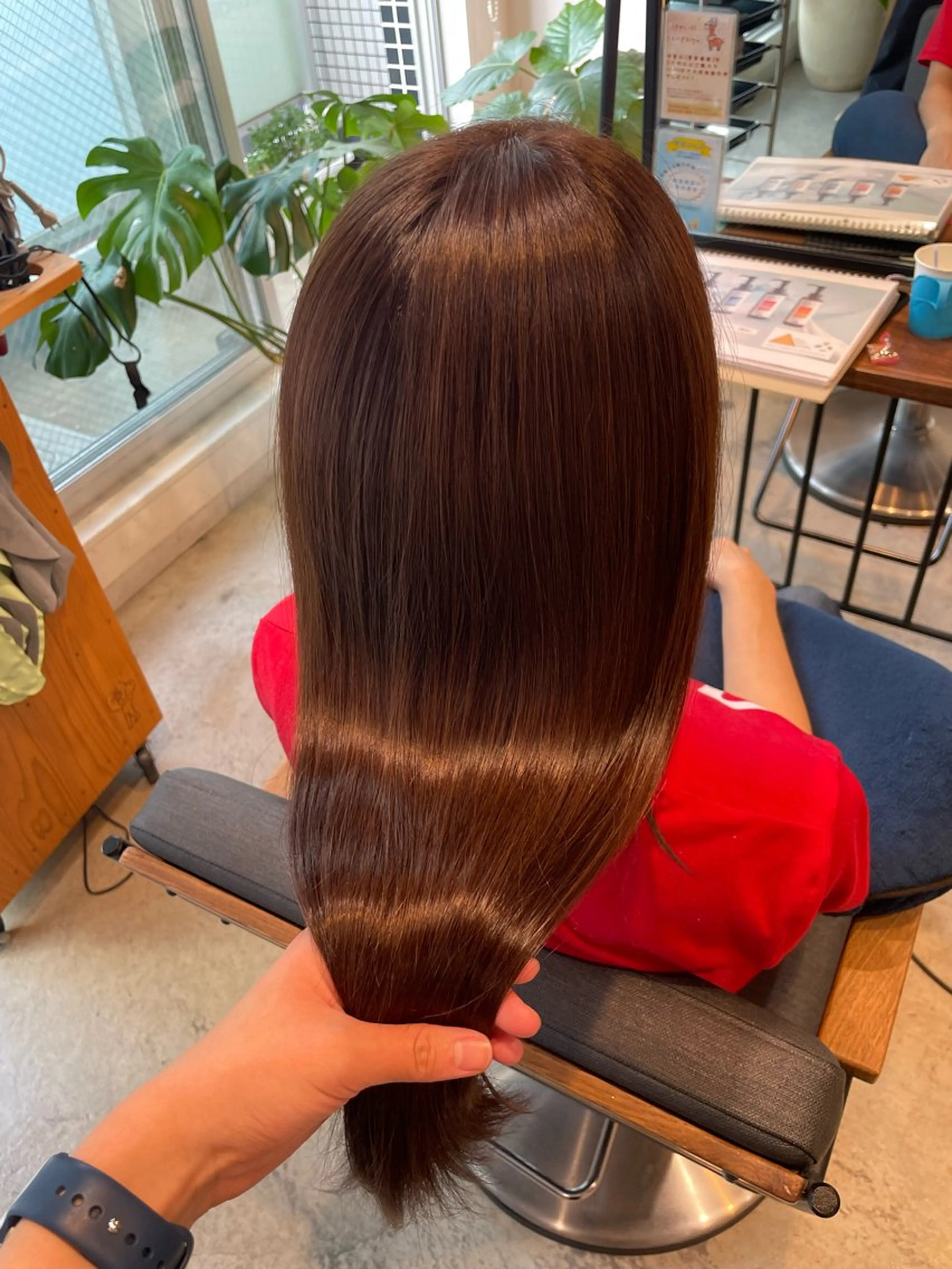 セミロング カラー カット ヘアカラー トリートメント 透明感カラー🪡✨ レイヤー/ rinaのヘアスタイル