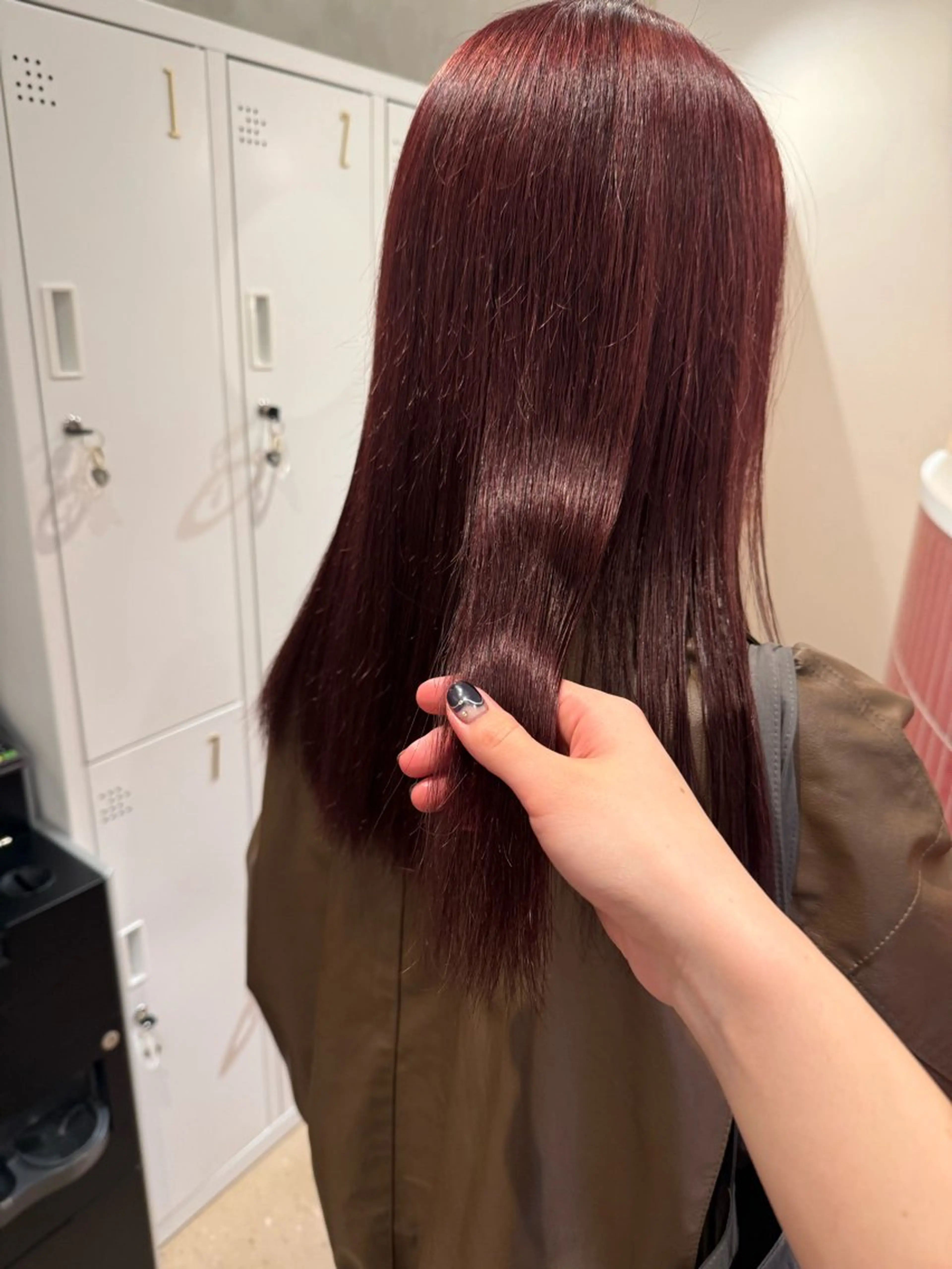 ミディアム カラー ❤️アヤカ Wカラー ボブ レイヤー❤️のヘアスタイル