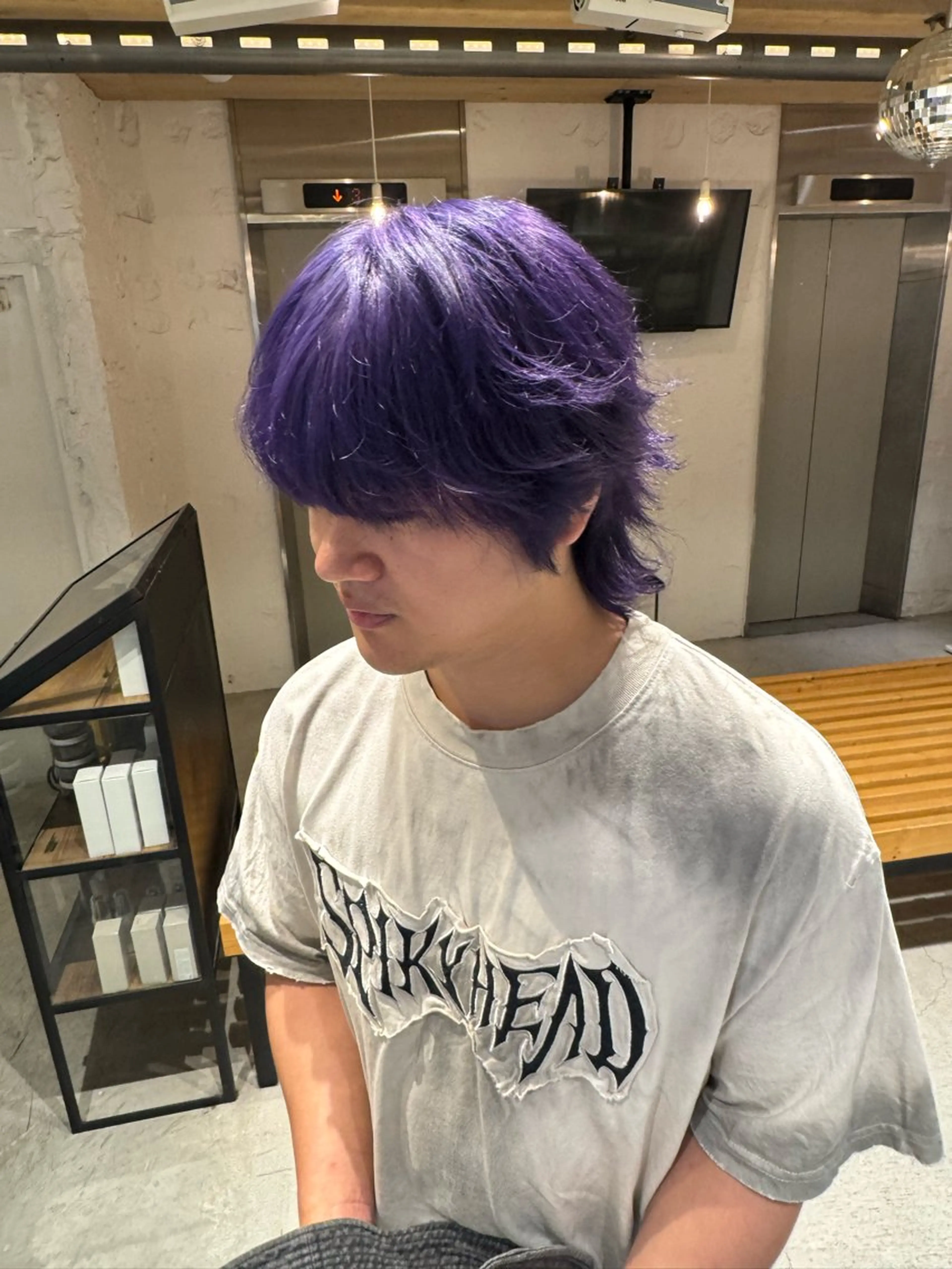 メンズ ヘアカラー 🌶推しカラー RINA🌶´-のヘアスタイル