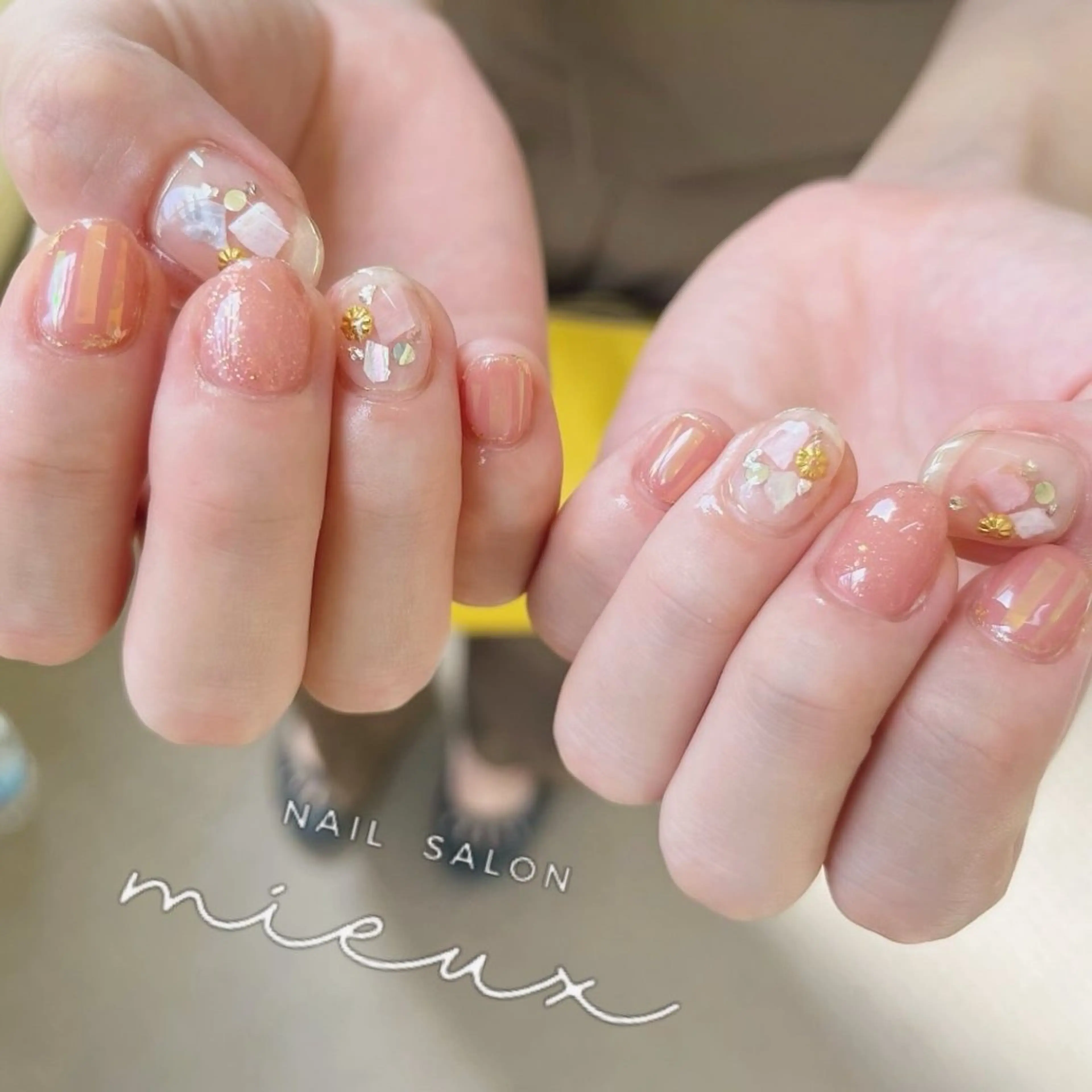 ネイル ハンドネイル mieux ariiiのネイルデザイン