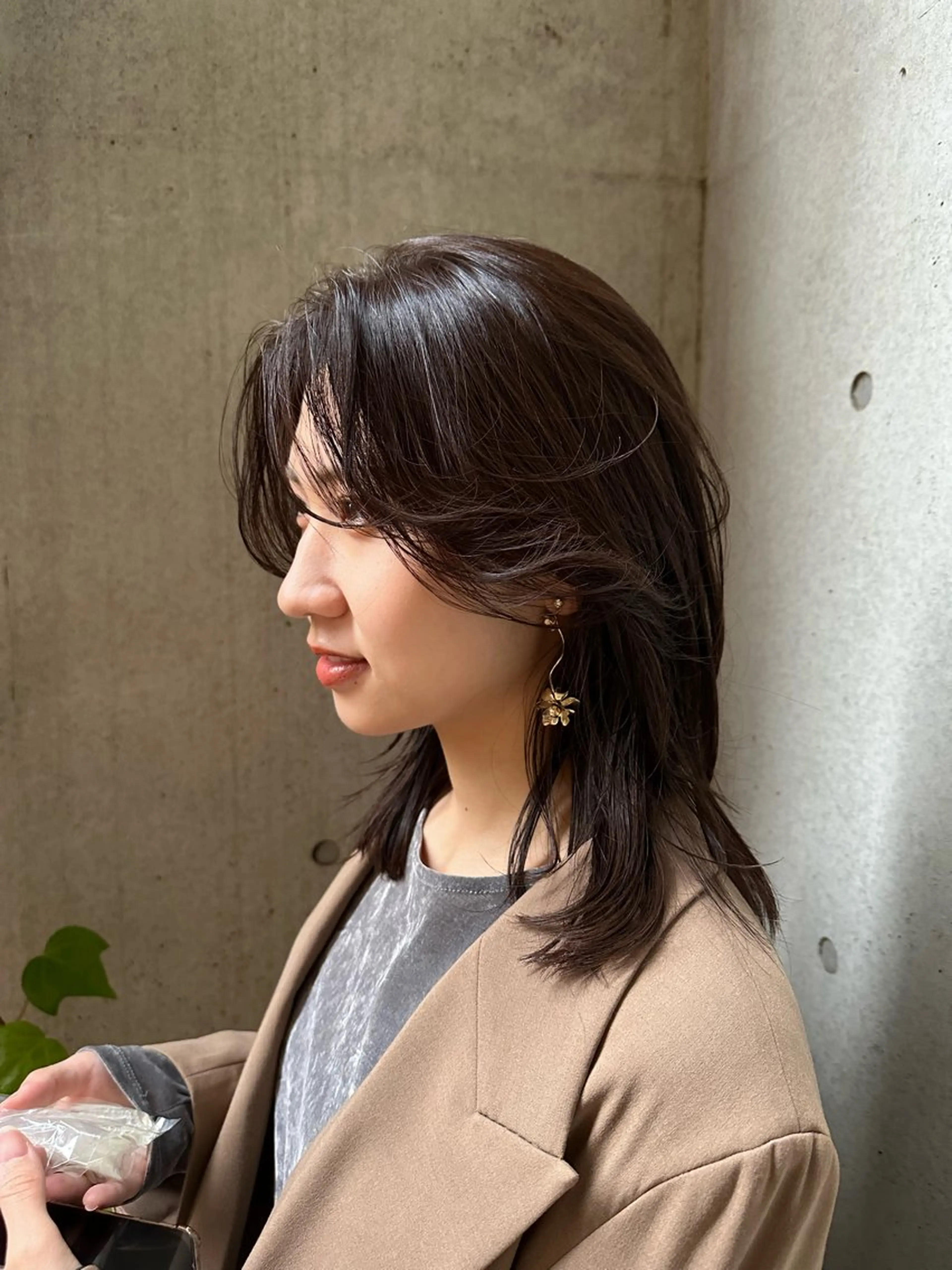 ミディアム 似合わせカット /パーマ岡本淳平のヘアスタイル